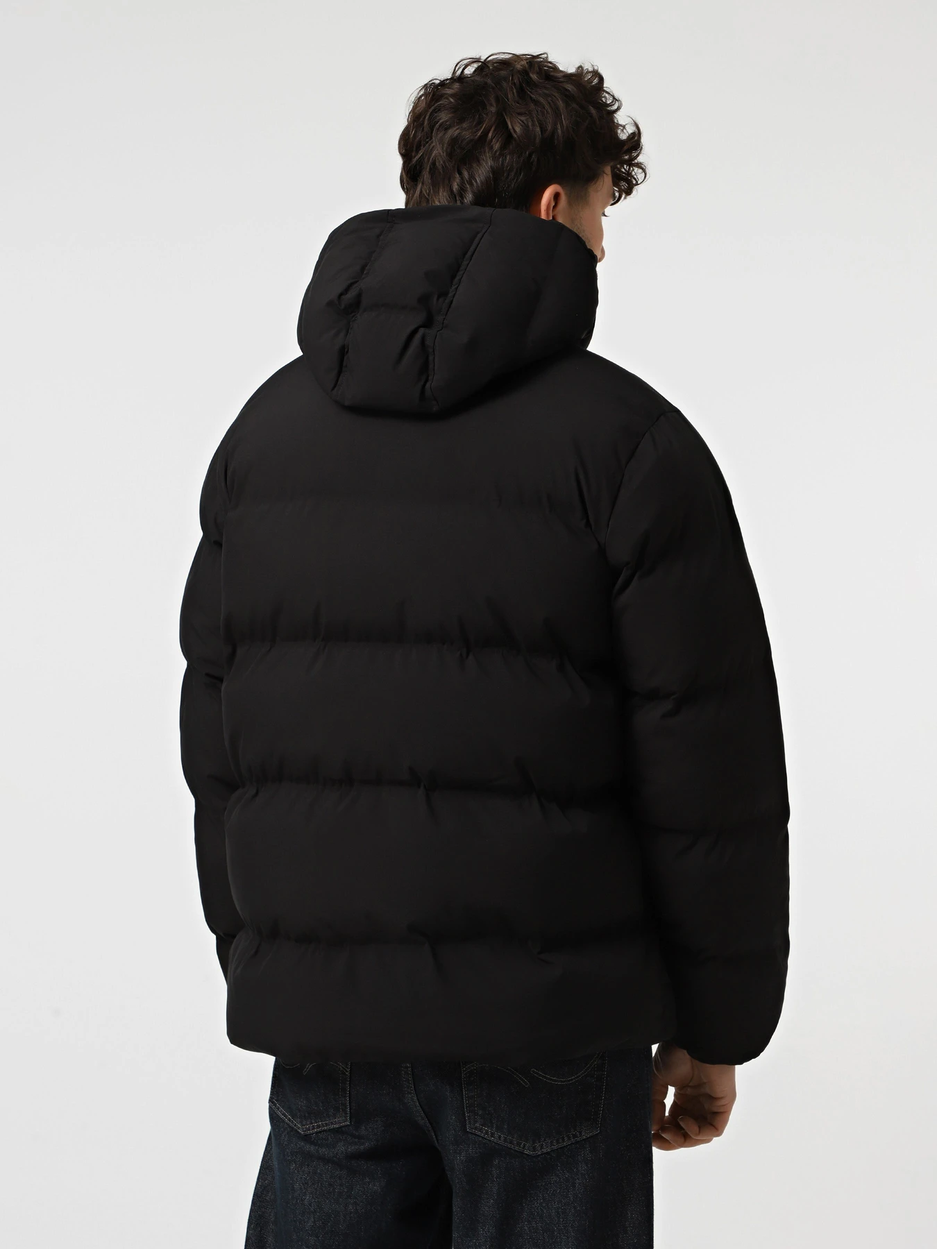 Куртки и дубленки Dickies EAGLEVILLE HOODED PUFFER модель DK0A87OHBLK1 Куртки и дубленки Dickies EAGLEVILLE HOODED PUFFER модель DK0A87OHBLK1 Фото