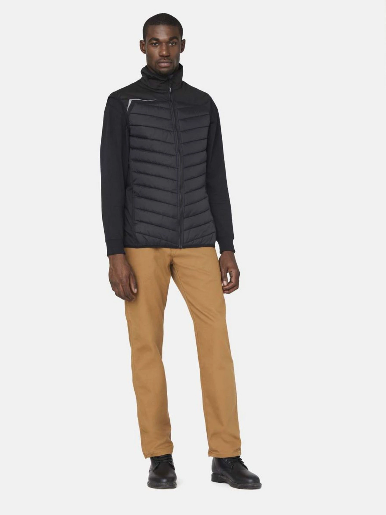 Куртки и дубленки Dickies Generation Hybrid Bodywarmer модель DK0A4XTDBLK1 Фото