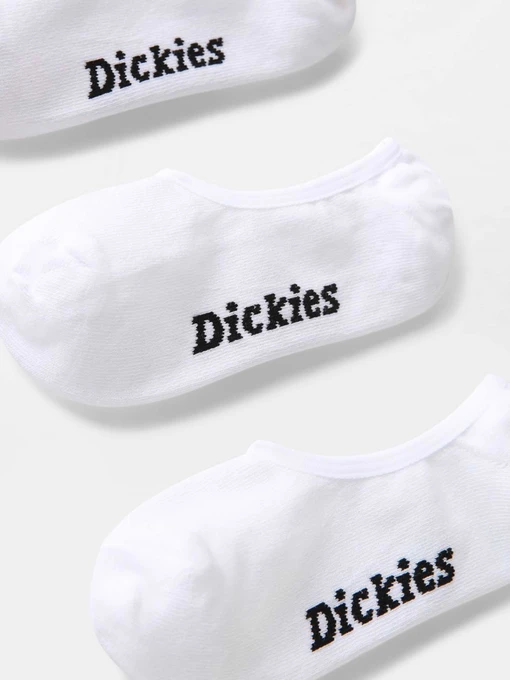Dickies Invisible Набір шкарпеток колір білий фото 2