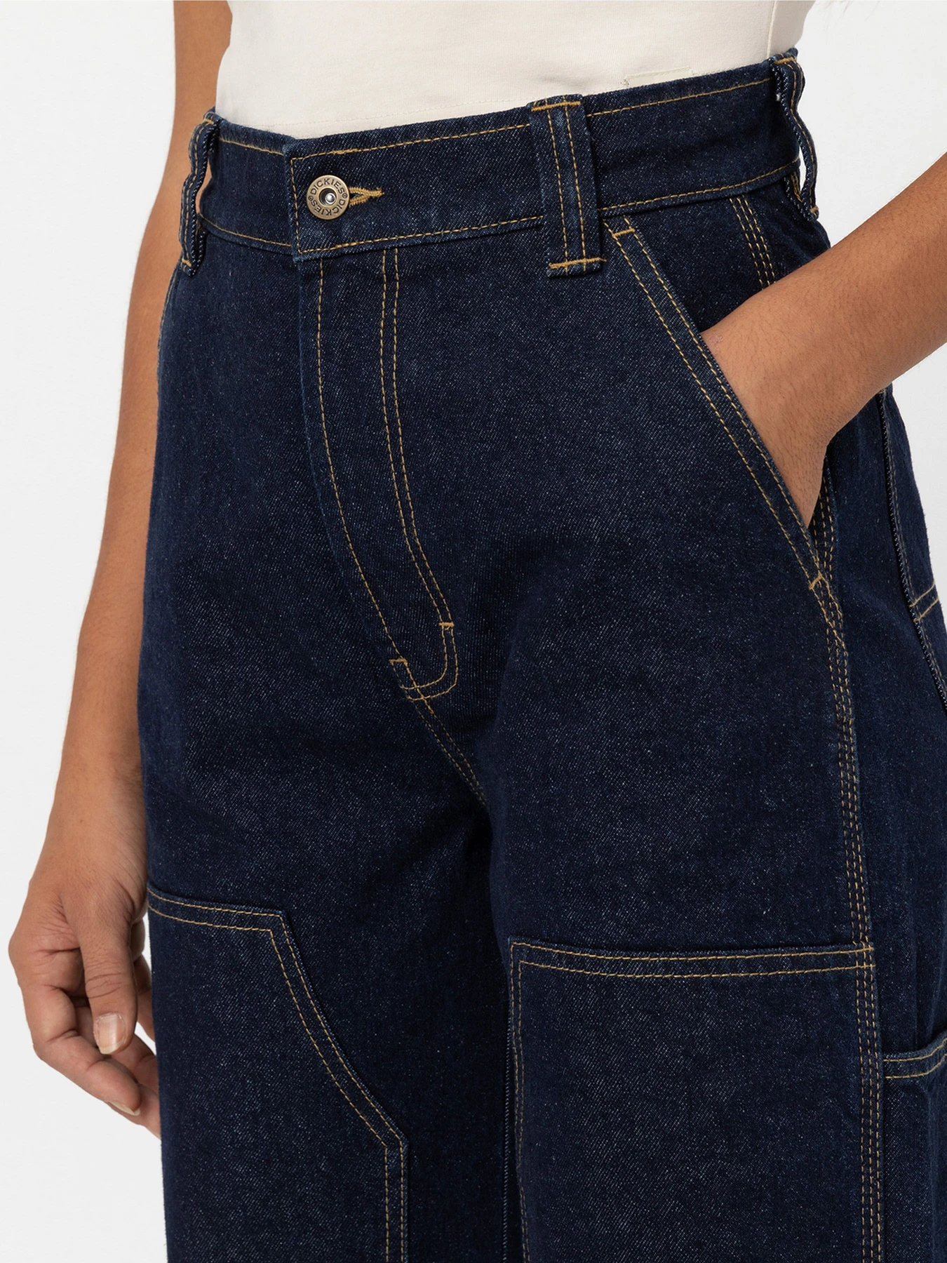 Джинси Dickies Madison Double Knee Denim Loose модель DK0A4YGLRIN1 Джинси Dickies Madison Double Knee Denim Loose модель DK0A4YGLRIN1 Фото