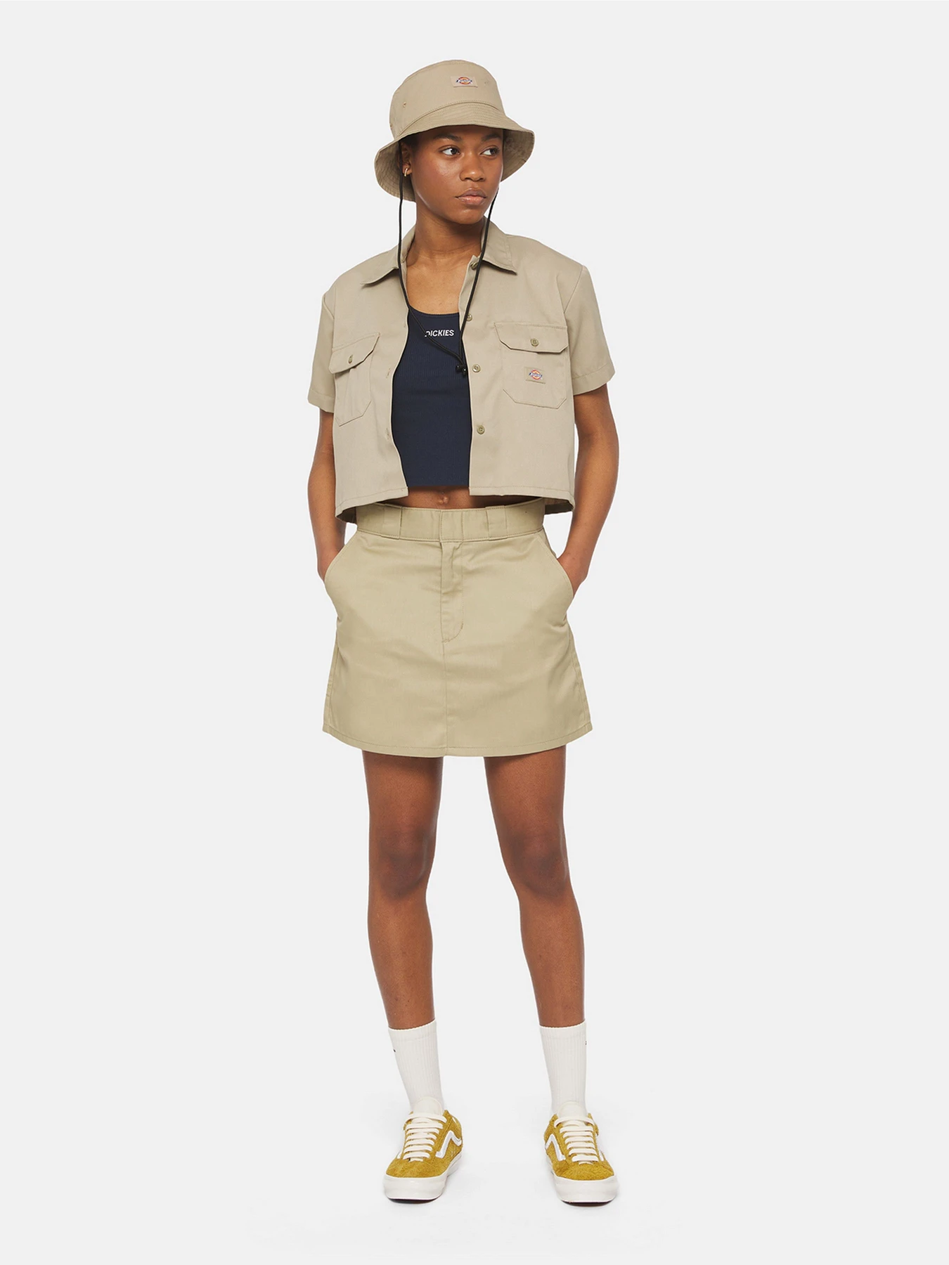 Юбки Dickies Mini Work модель DK0A4YQHKHK1 Юбки Dickies Mini Work модель DK0A4YQHKHK1 Фото