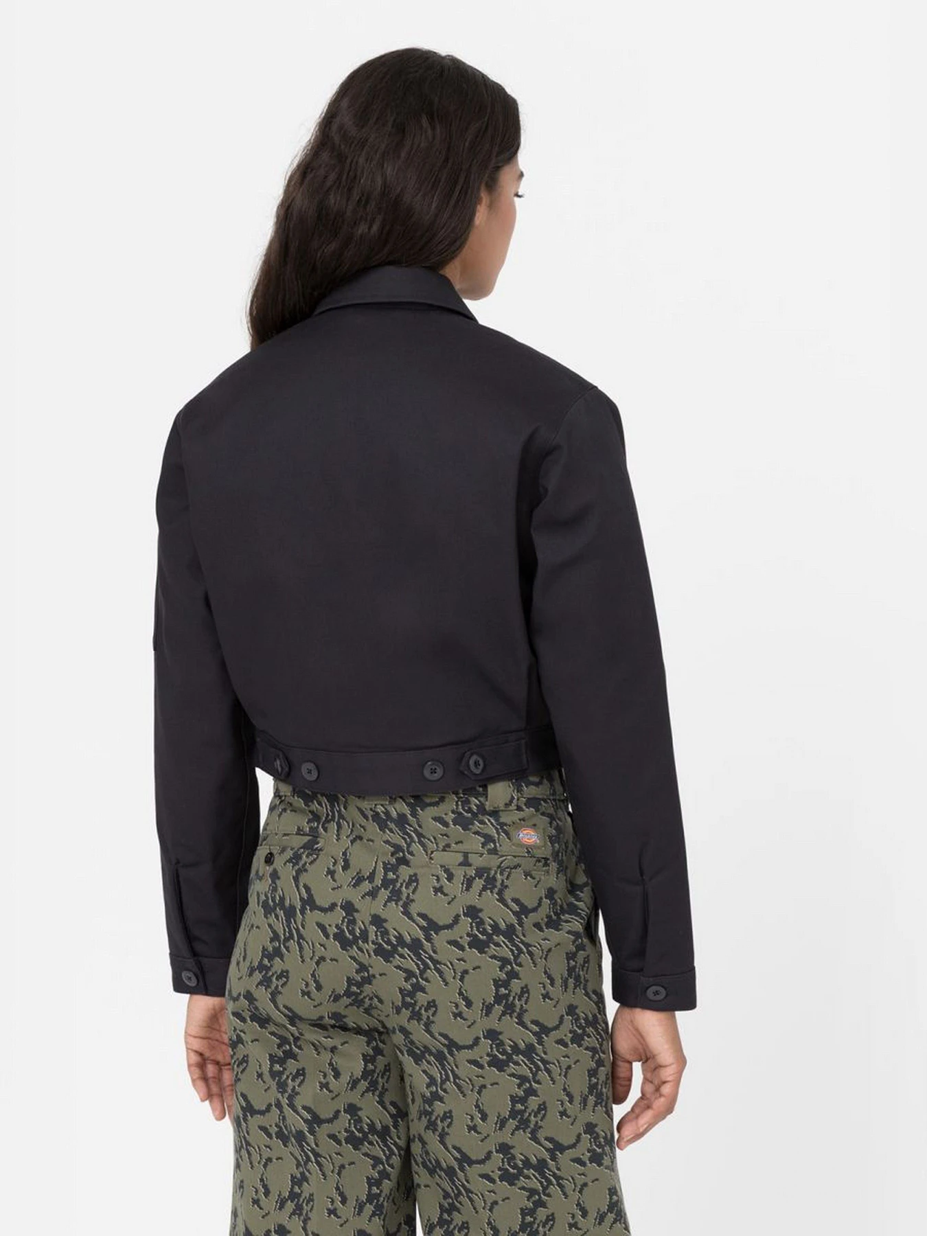 Куртки та дублянки Dickies Lined Eisenhower модель DK0A4XKCBLK1 Фото