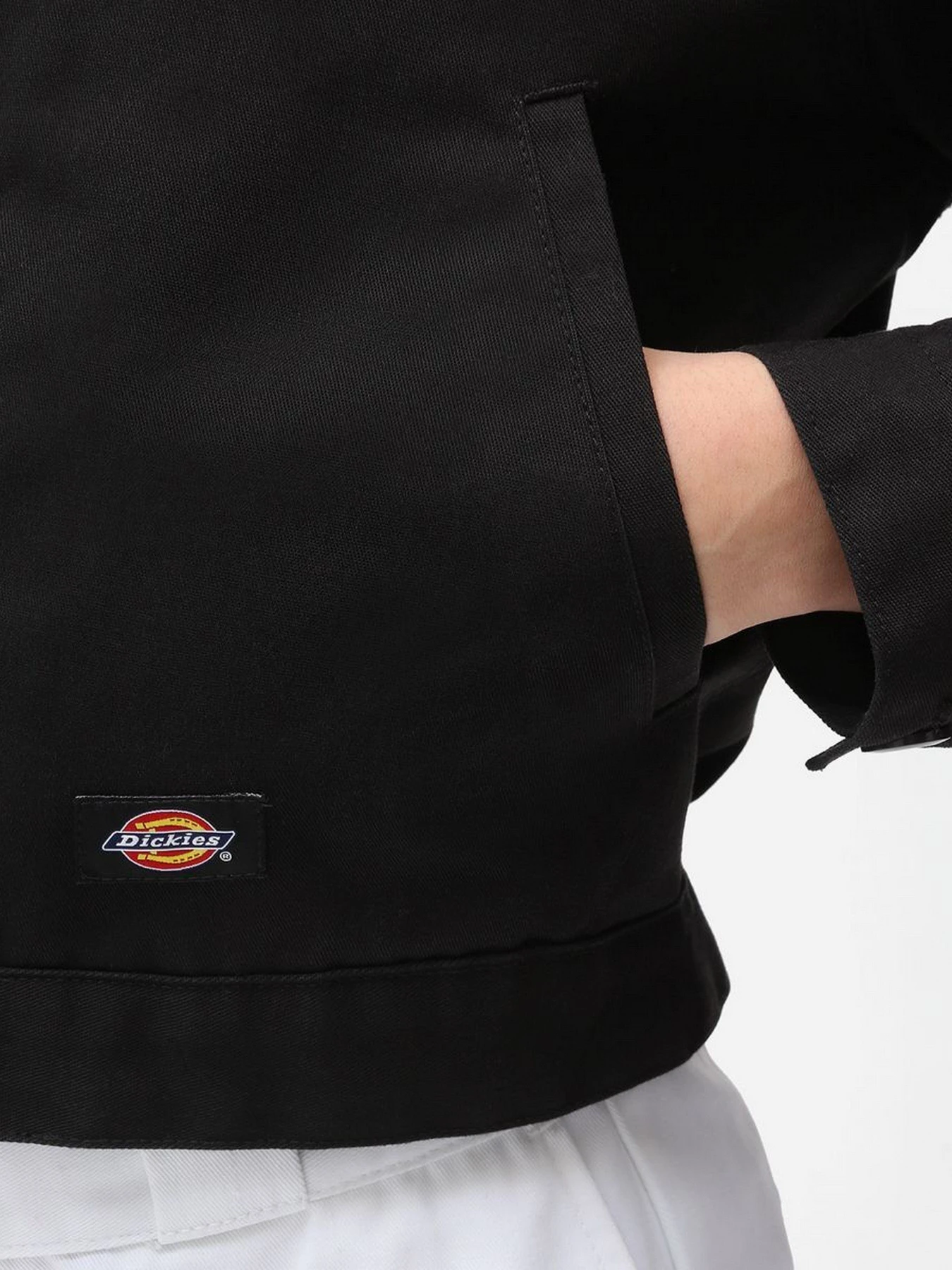 Куртки та дублянки Dickies Lined Eisenhower модель DK0A4XKCBLK1 Фото