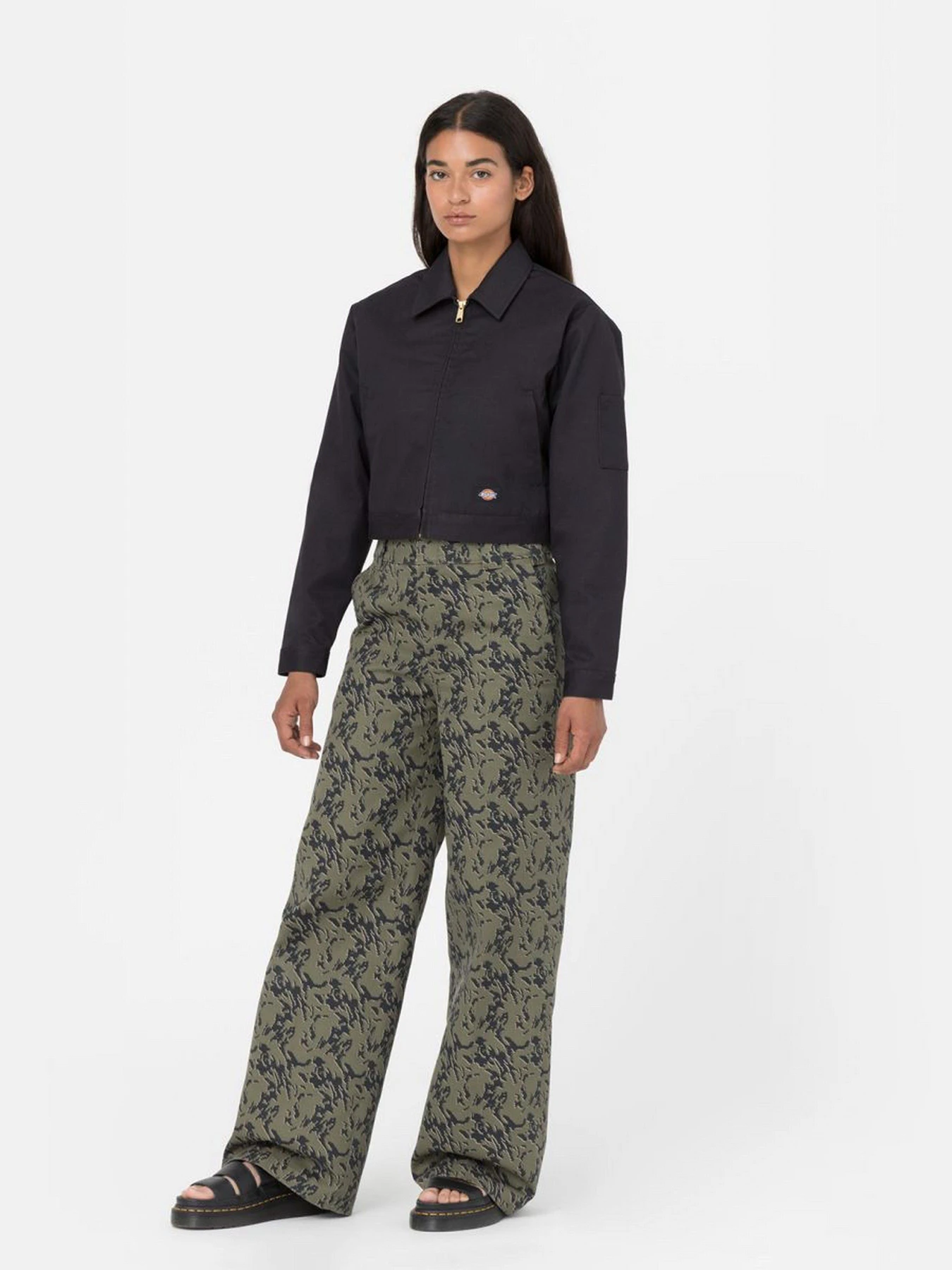 Куртки та дублянки Dickies Lined Eisenhower модель DK0A4XKCBLK1 Фото