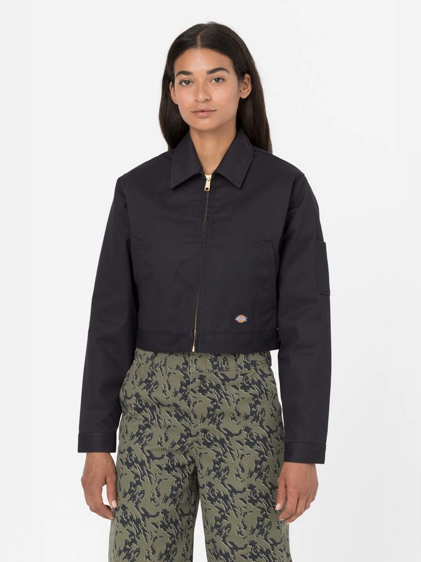 Куртки та дублянки Dickies Lined Eisenhower модель DK0A4XKCBLK1 Фото