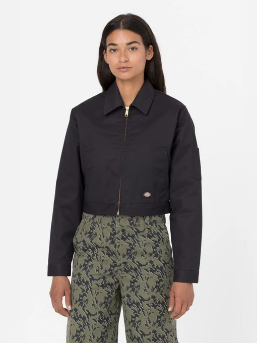Куртки и дубленки Dickies Lined Eisenhower модель DK0A4XKCBLK1 Фото