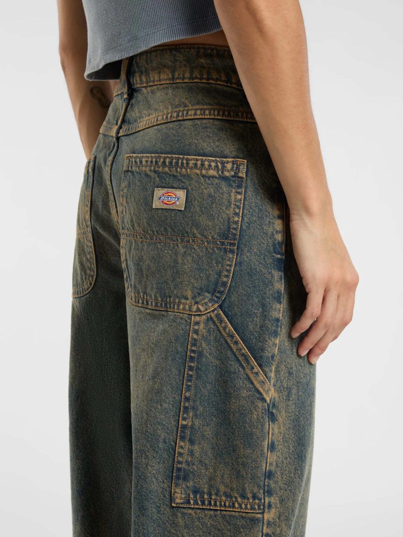 Джинсы Dickies Herndon Denim модель DK0A4YPYK581 Джинсы Dickies Herndon Denim модель DK0A4YPYK581 Фото