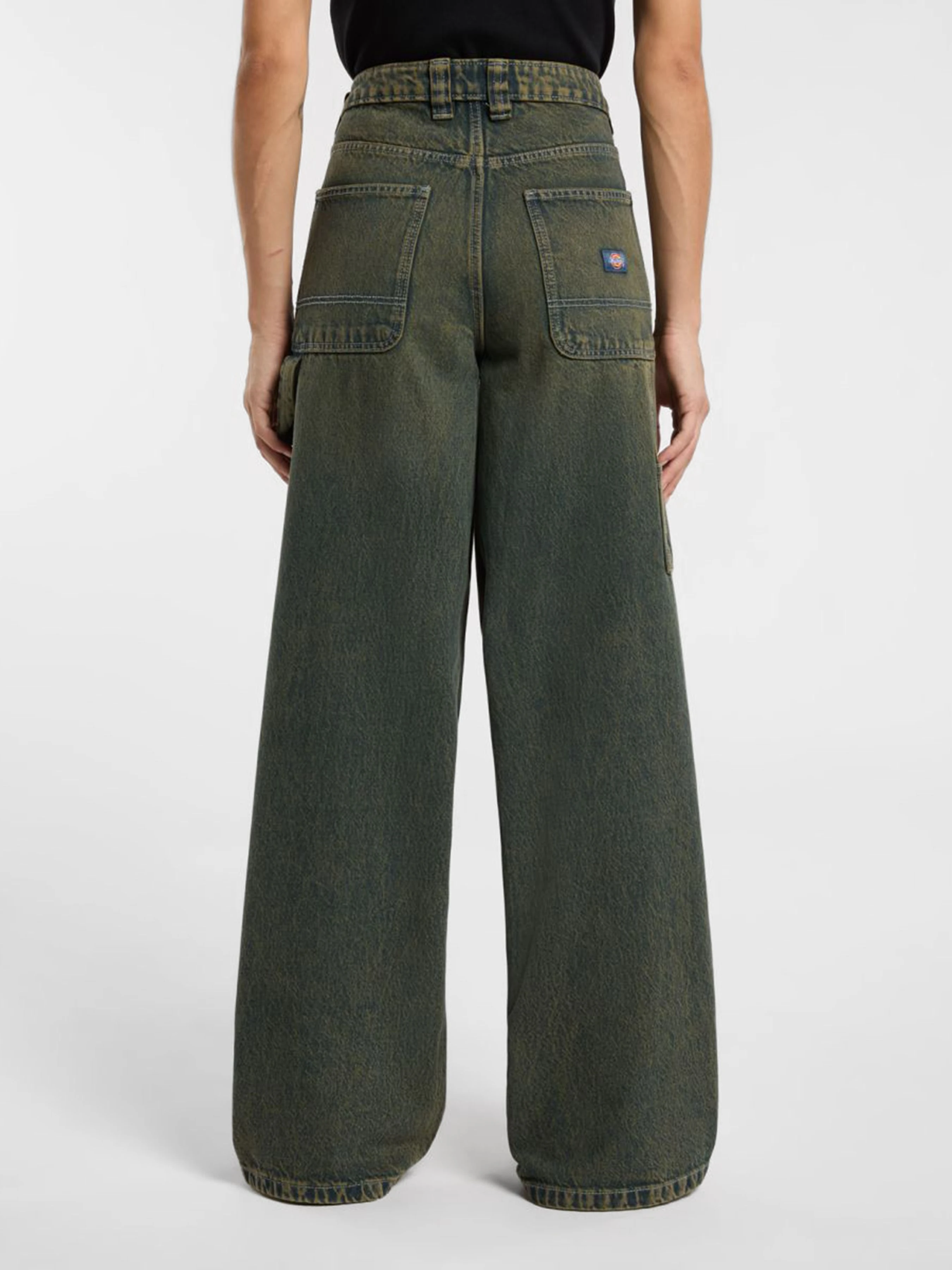 Бавовняні Жіночі Широкі джинси Dickies Lewistown Stripe фото 3