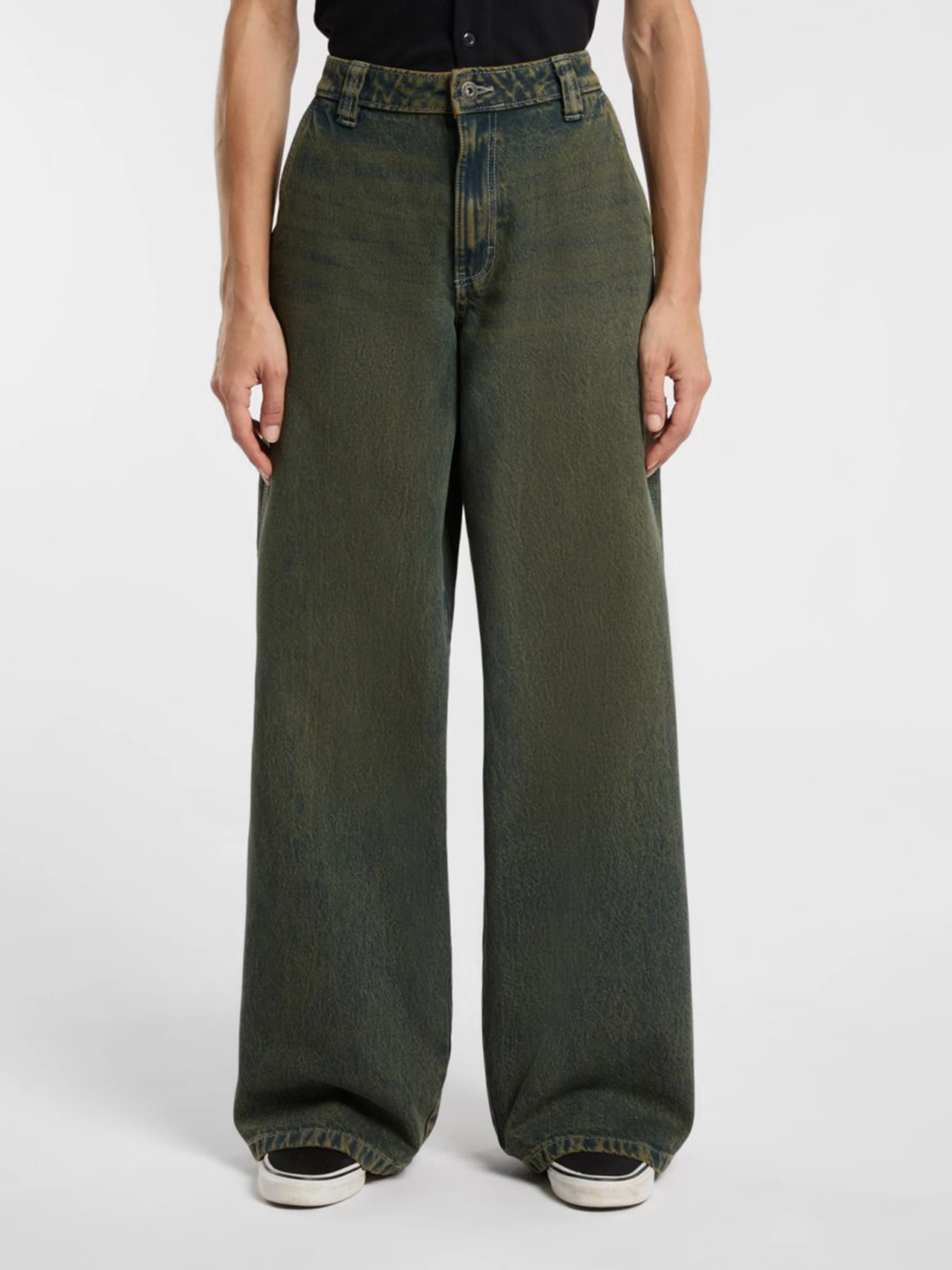 Бавовняні Жіночі Широкі джинси Dickies Lewistown Stripe
