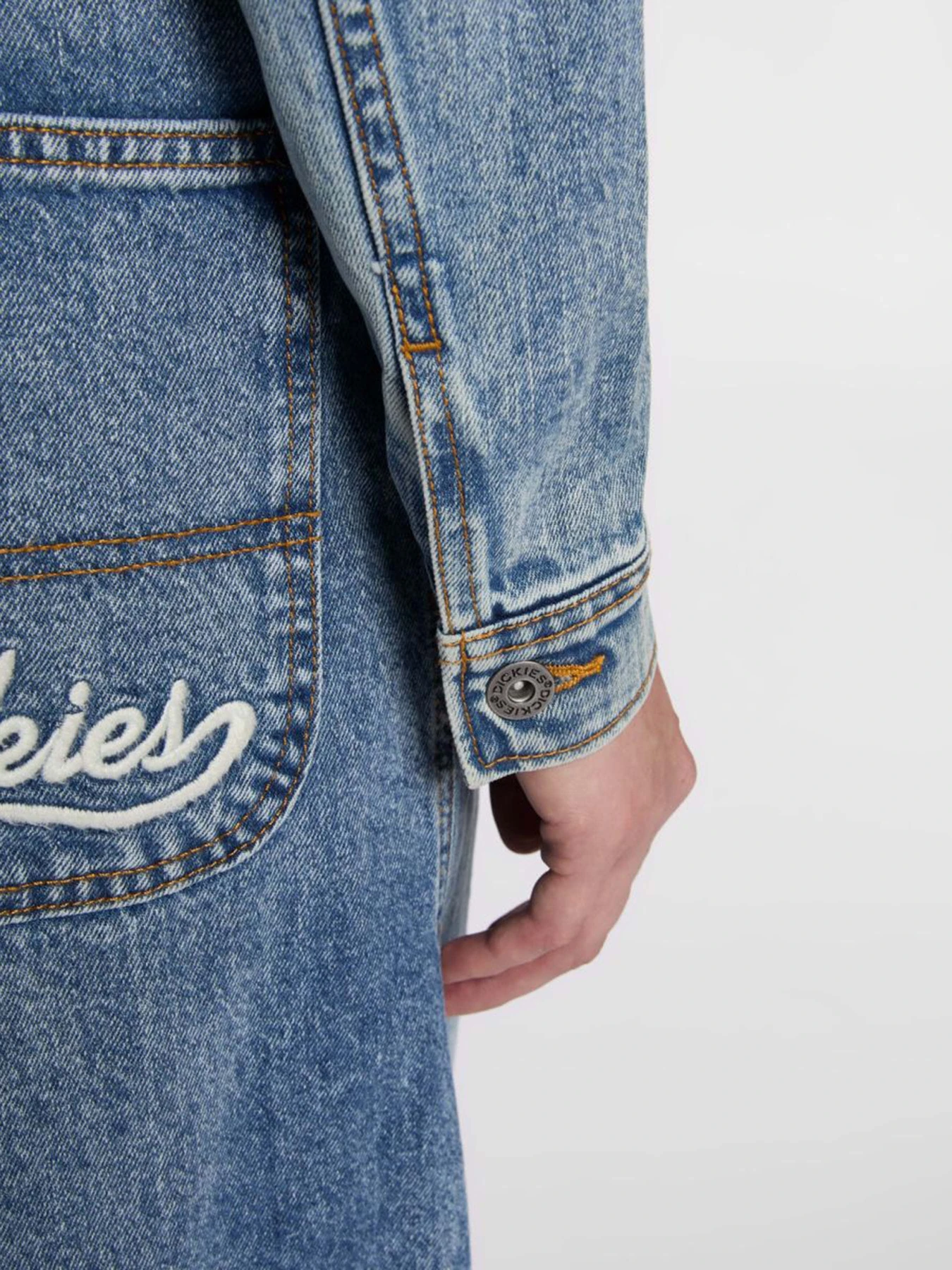 Куртки и дубленки Dickies Denim Slim модель DK0A4ZANK211 Фото
