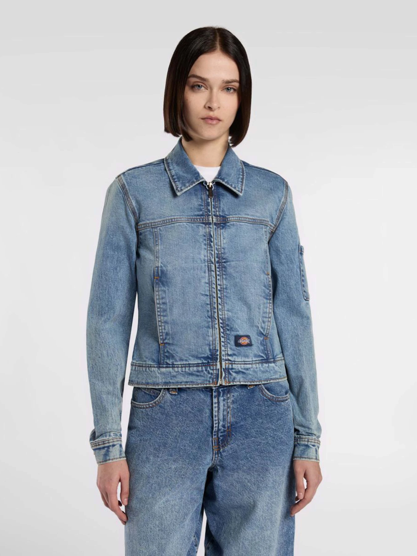 Куртки и дубленки Dickies Denim Slim модель DK0A4ZANK211 Фото