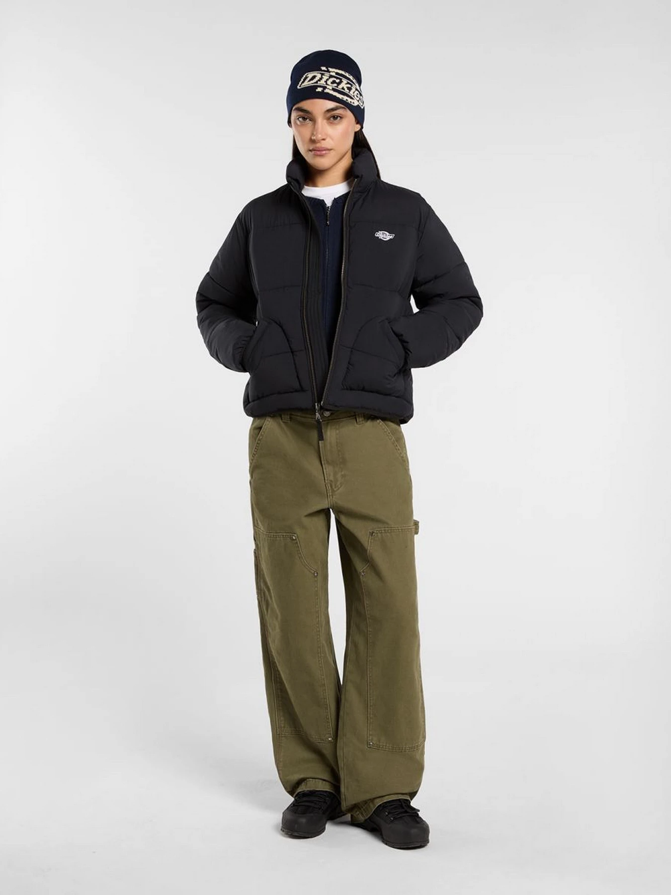 Куртки и дубленки Dickies SUMMERDALE PUFFER модель DK0A87OJBLK1 Куртки и дубленки Dickies SUMMERDALE PUFFER модель DK0A87OJBLK1 Фото