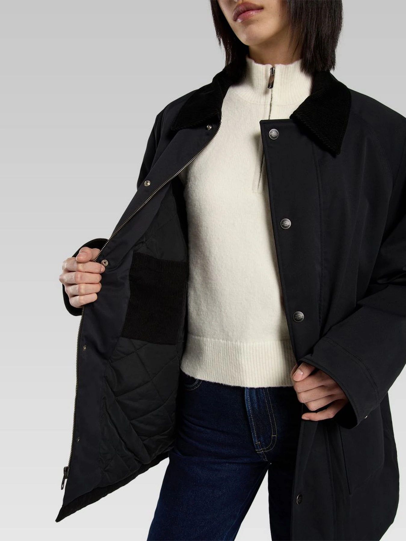 Куртки та дублянки Dickies MEDINA COAT модель DK0A87OKBLK1 Куртки та дублянки Dickies MEDINA COAT модель DK0A87OKBLK1 Фото