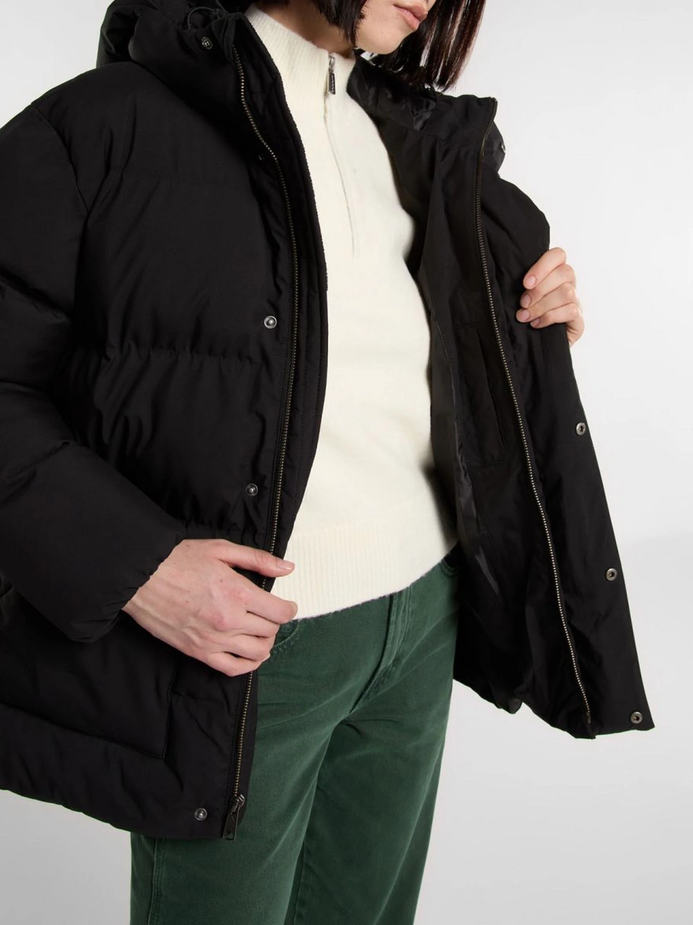 Куртки и дубленки Dickies EAGLEVILLE HOODED PUFFER модель DK0A87OLBLK1 Куртки и дубленки Dickies EAGLEVILLE HOODED PUFFER модель DK0A87OLBLK1 Фото
