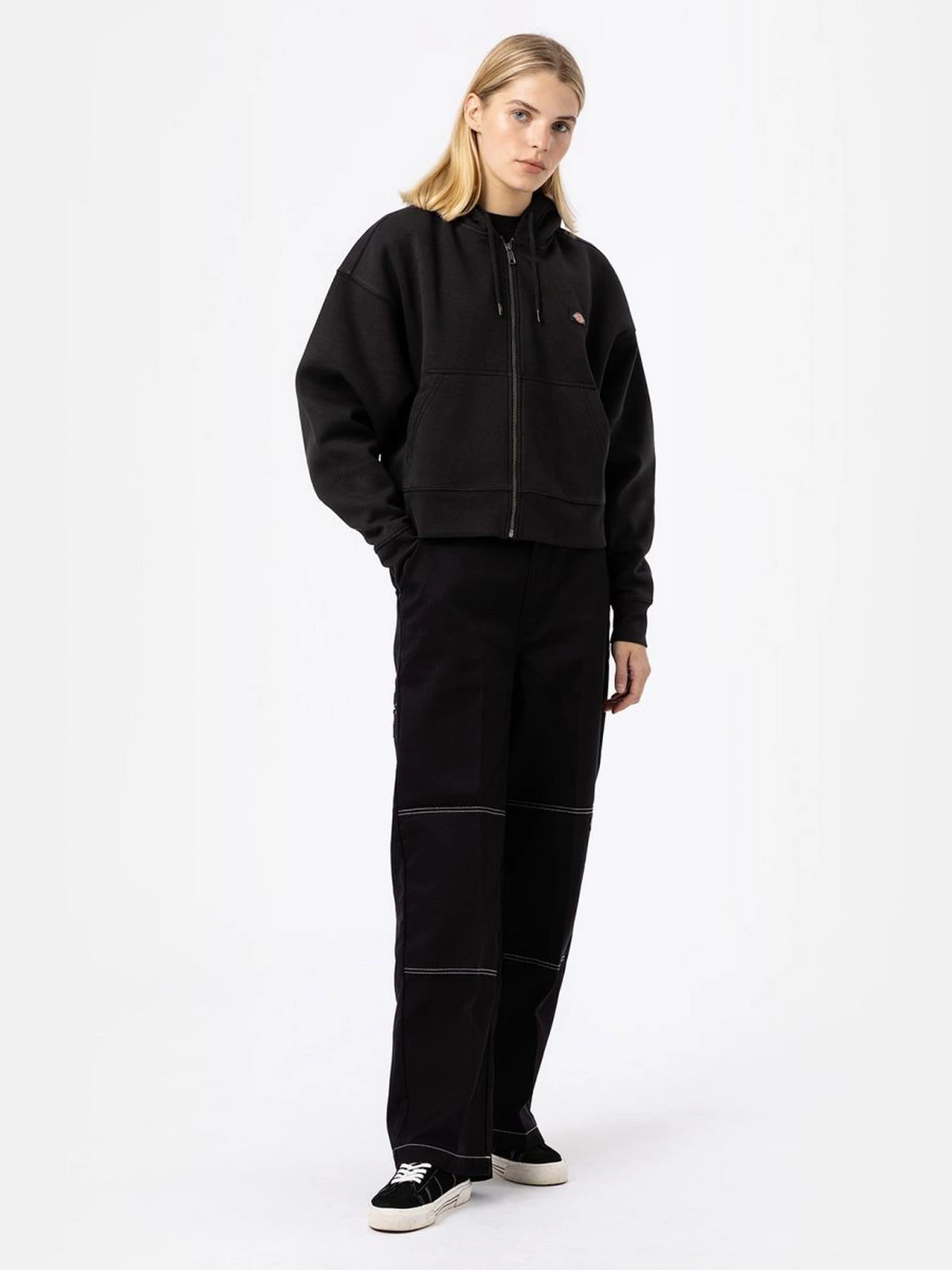Худі та світшоти Dickies Oakport Zip модель DK0A4Y1ZBLK1 Фото