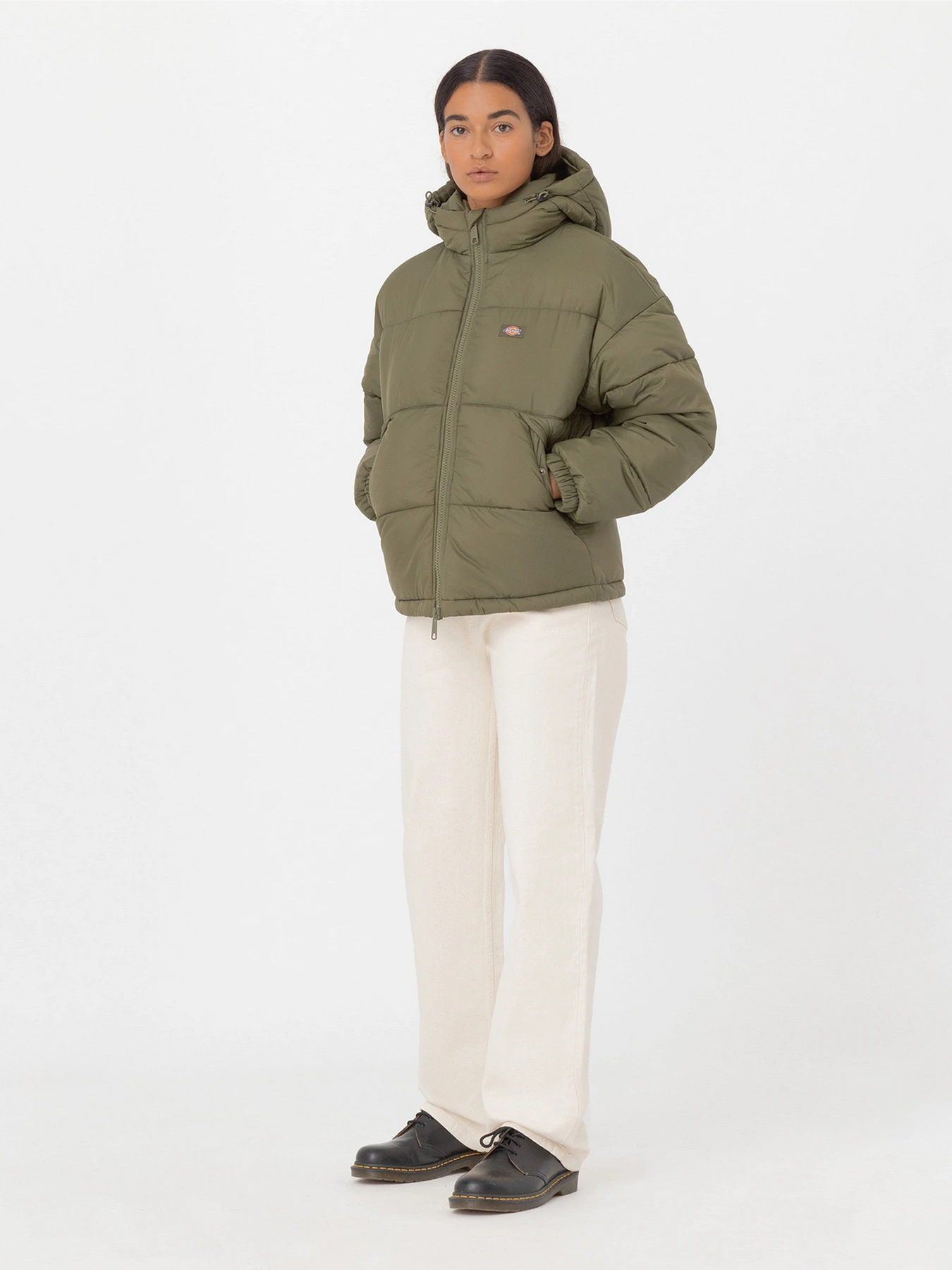 Куртки та дублянки Dickies ALATNA OVERSIZED модель DK0A4YJUMGR1 Куртки та дублянки Dickies ALATNA OVERSIZED модель DK0A4YJUMGR1 Фото