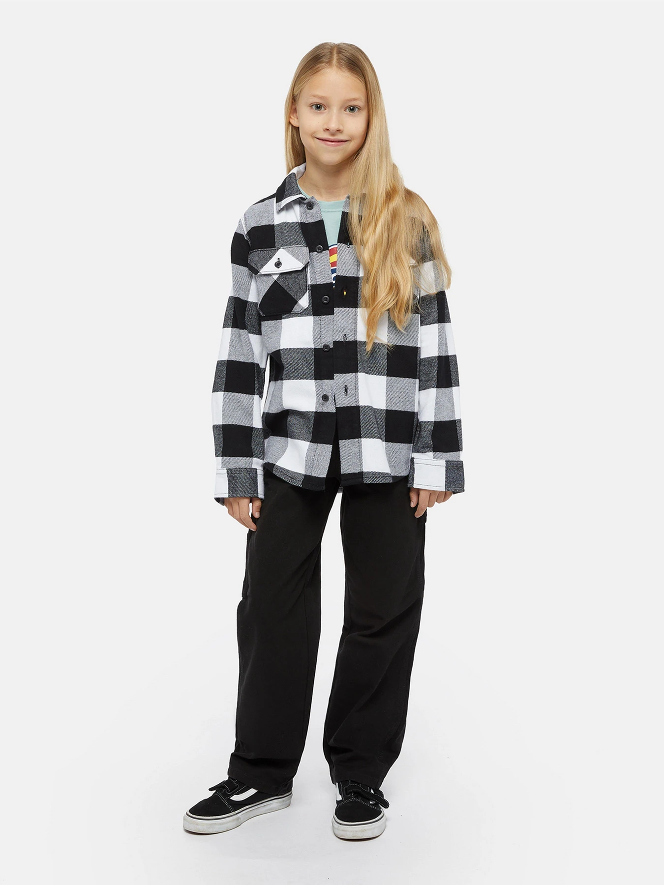 Рубашки Dickies Kids Sacramento модель DK0A4Z3UBLK1 Рубашки Dickies Kids Sacramento модель DK0A4Z3UBLK1 Фото