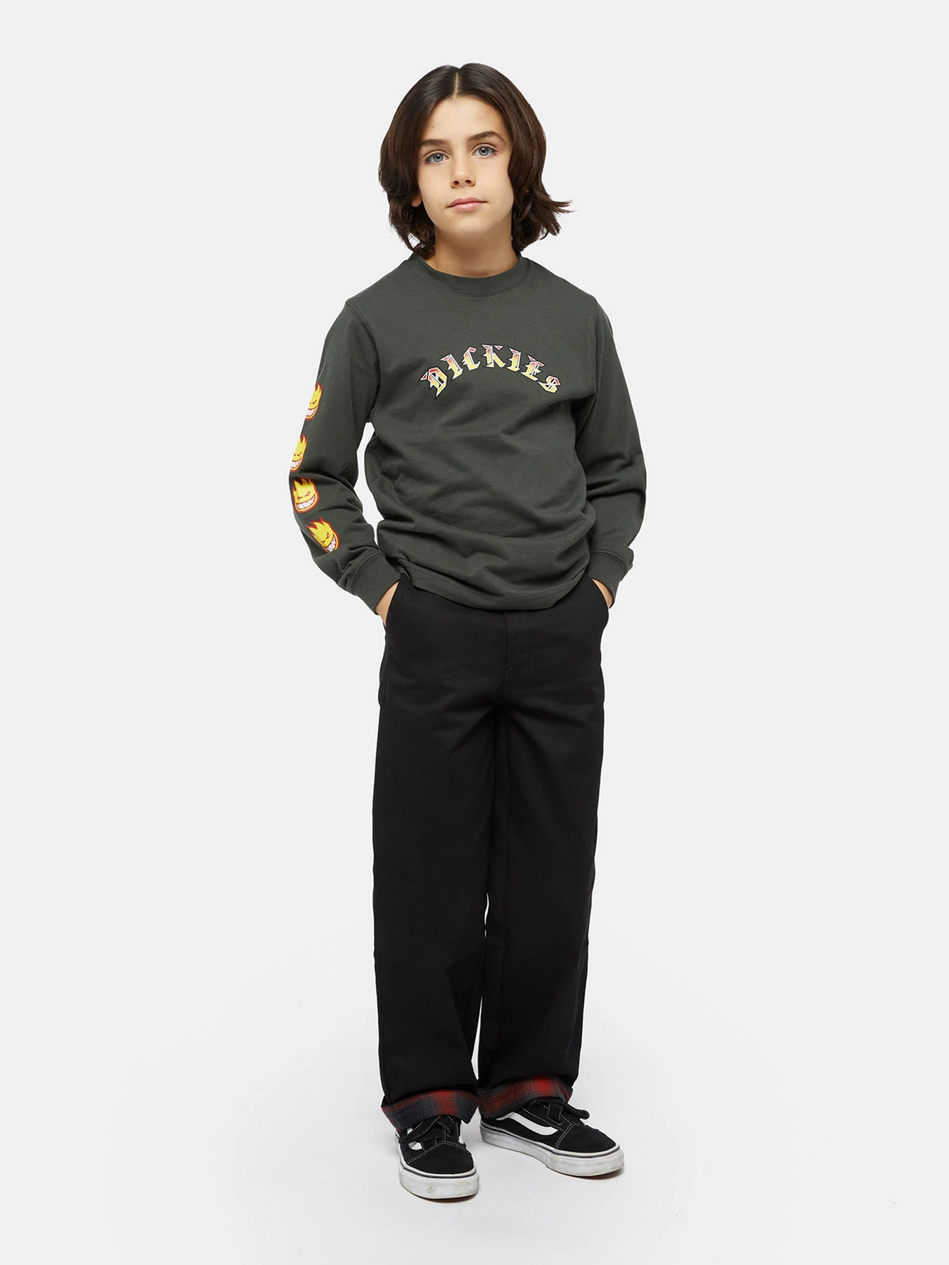 Худи и свитшоты Dickies x Spitfire модель DK0A86660OG1 Фото