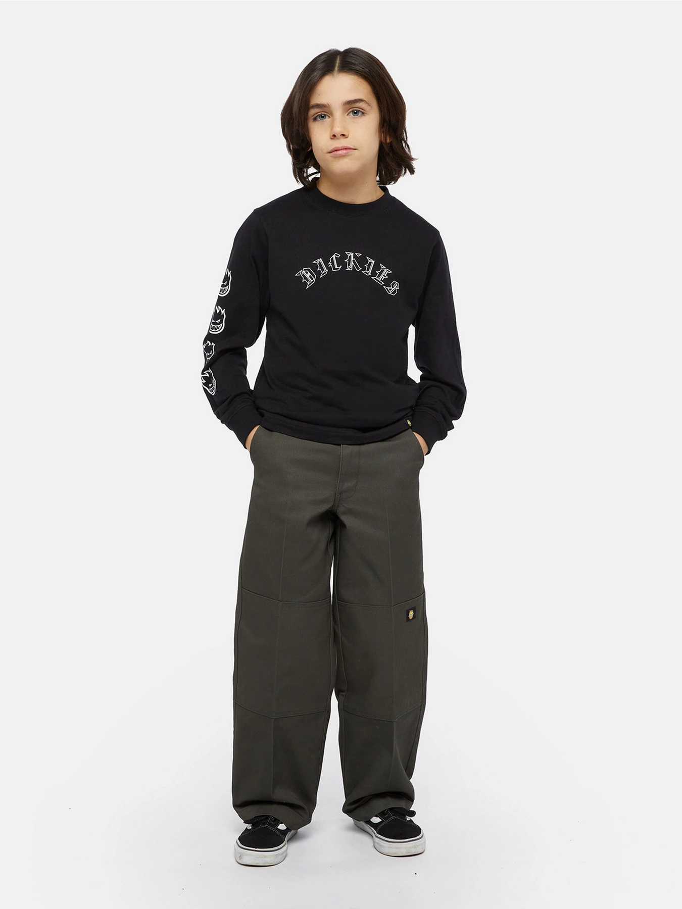 Худи и свитшоты Dickies x Spitfire модель DK0A8666BLK1 Фото