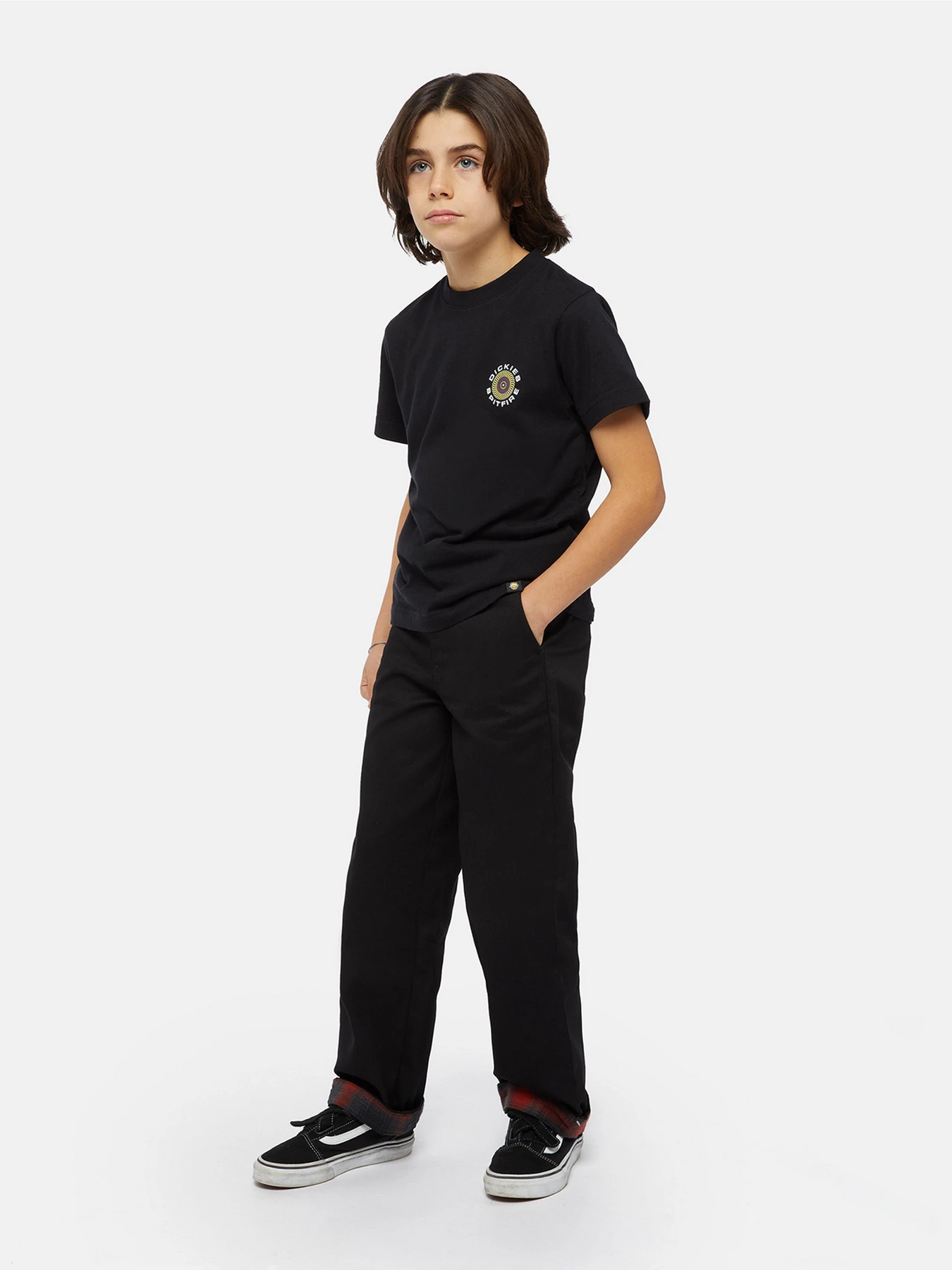 Штани Dickies x Spitfire модель DK0A8668BLK1 Штани Dickies x Spitfire модель DK0A8668BLK1 Фото
