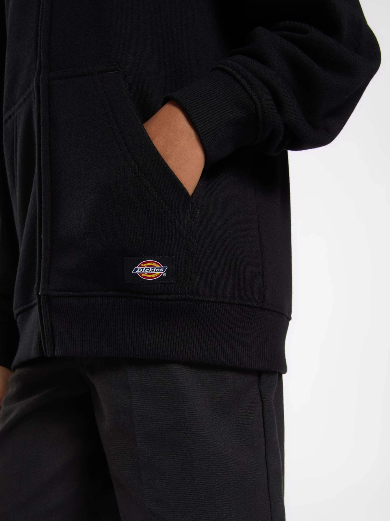 Худи и свитшоты Dickies Terry Full Zip модель DK0A4Z6WBLK1 Худи и свитшоты Dickies Terry Full Zip модель DK0A4Z6WBLK1 Фото