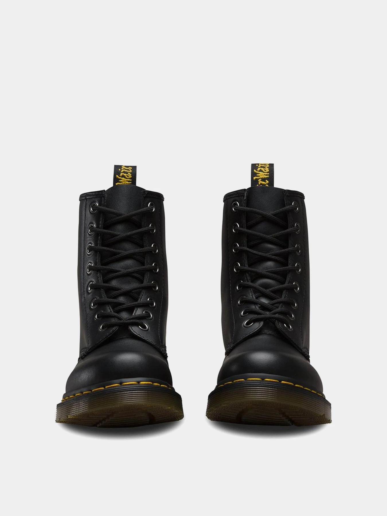 Черевики та чоботи DR. MARTENS модель 11822002 1460 Black Nappa Фото
