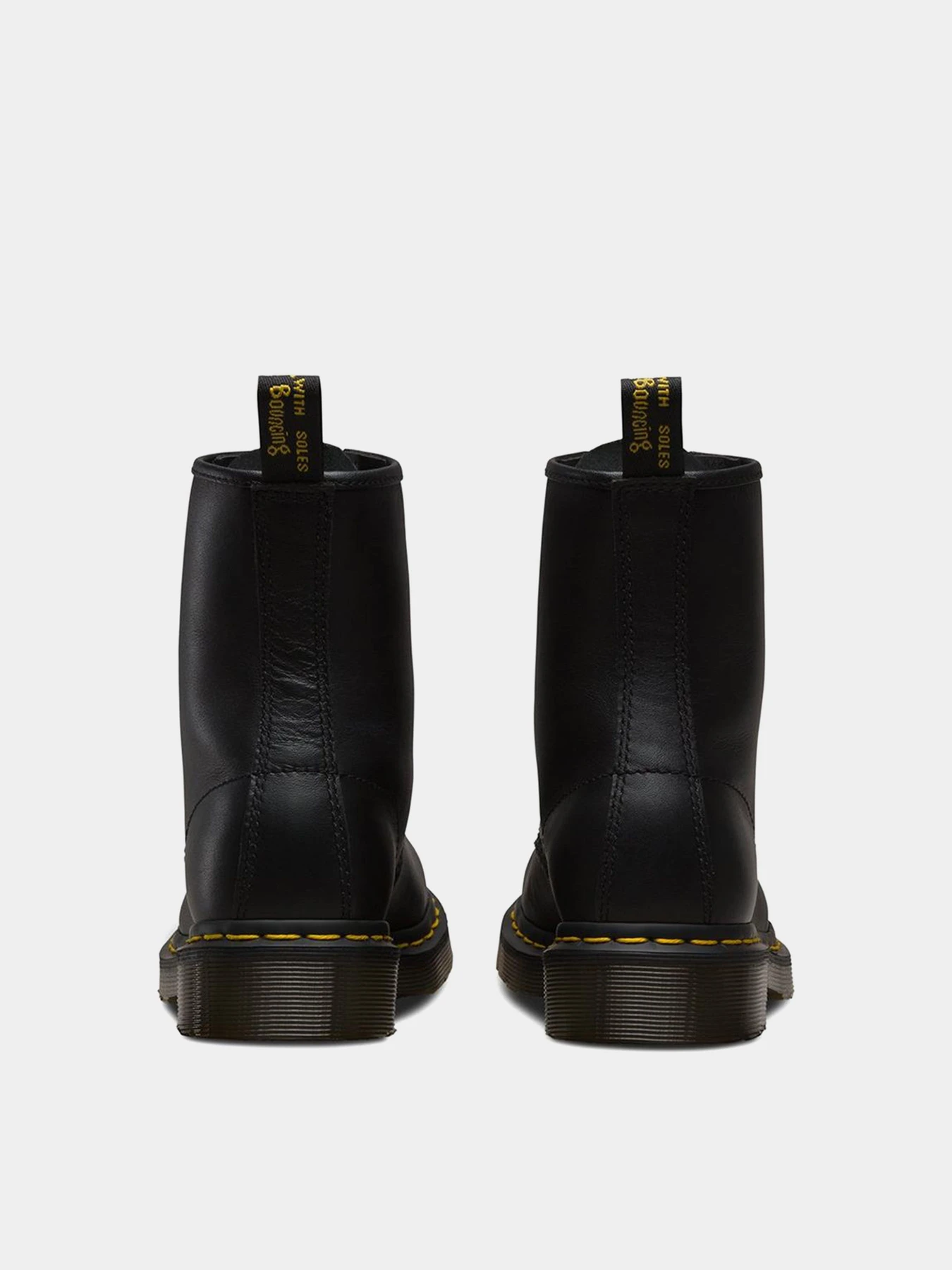 Черевики та чоботи DR. MARTENS модель 11822002 1460 Black Nappa Фото