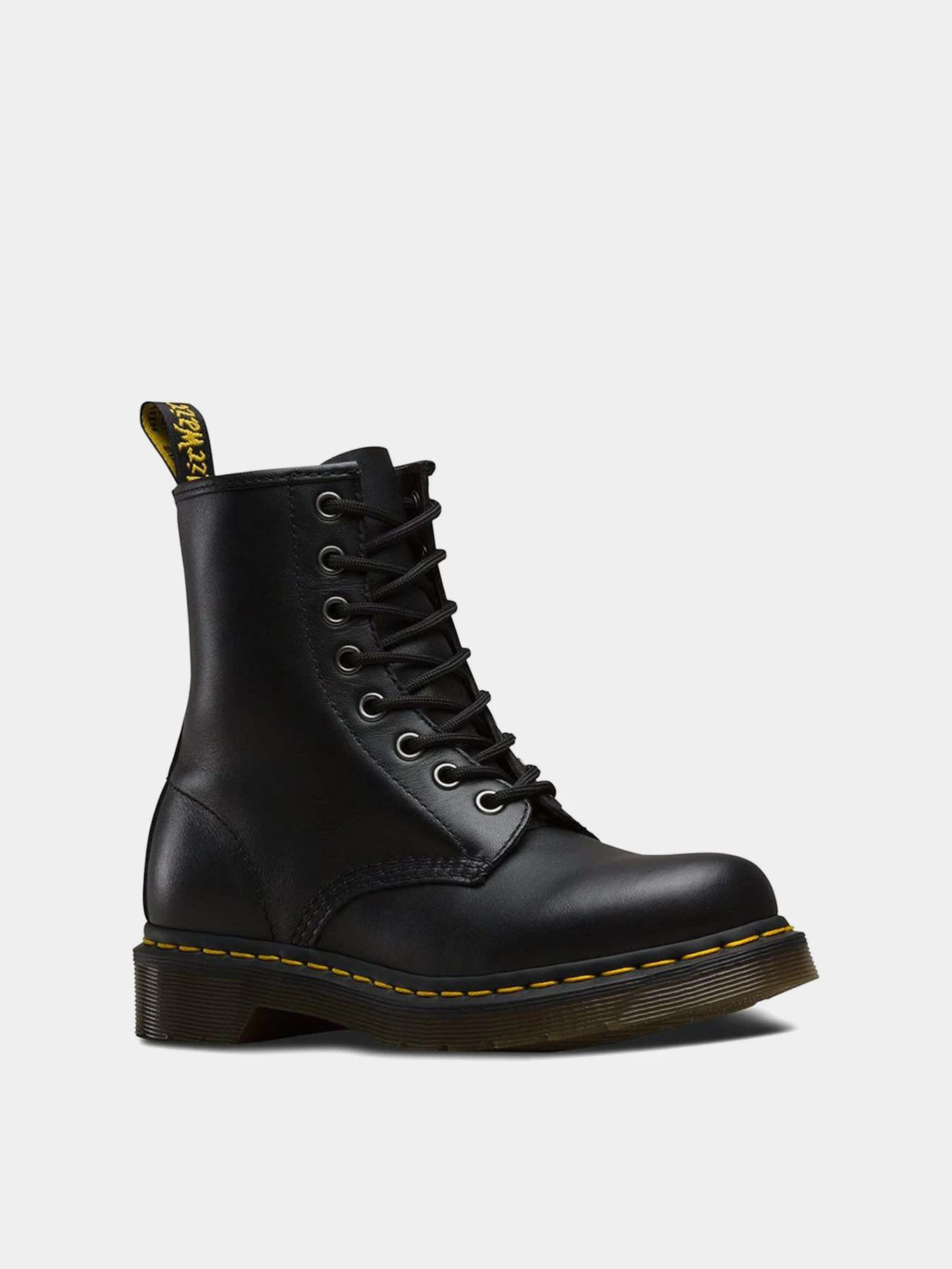 Черевики та чоботи DR. MARTENS модель 11822002 1460 Black Nappa Фото