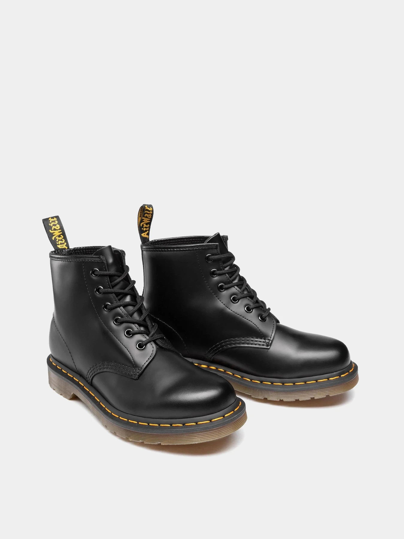 Черевики та чоботи DR. MARTENS модель 26230001 101 YS Black Smooth Фото