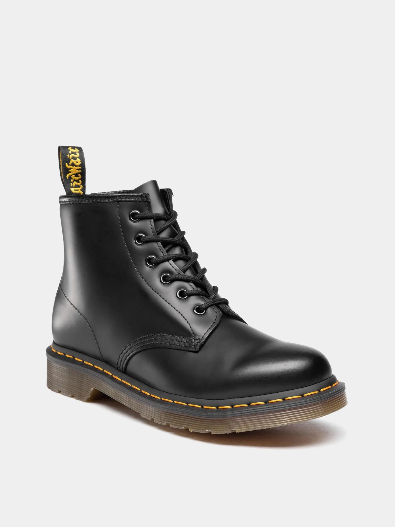 Черевики та чоботи DR. MARTENS модель 26230001 101 YS Black Smooth Фото