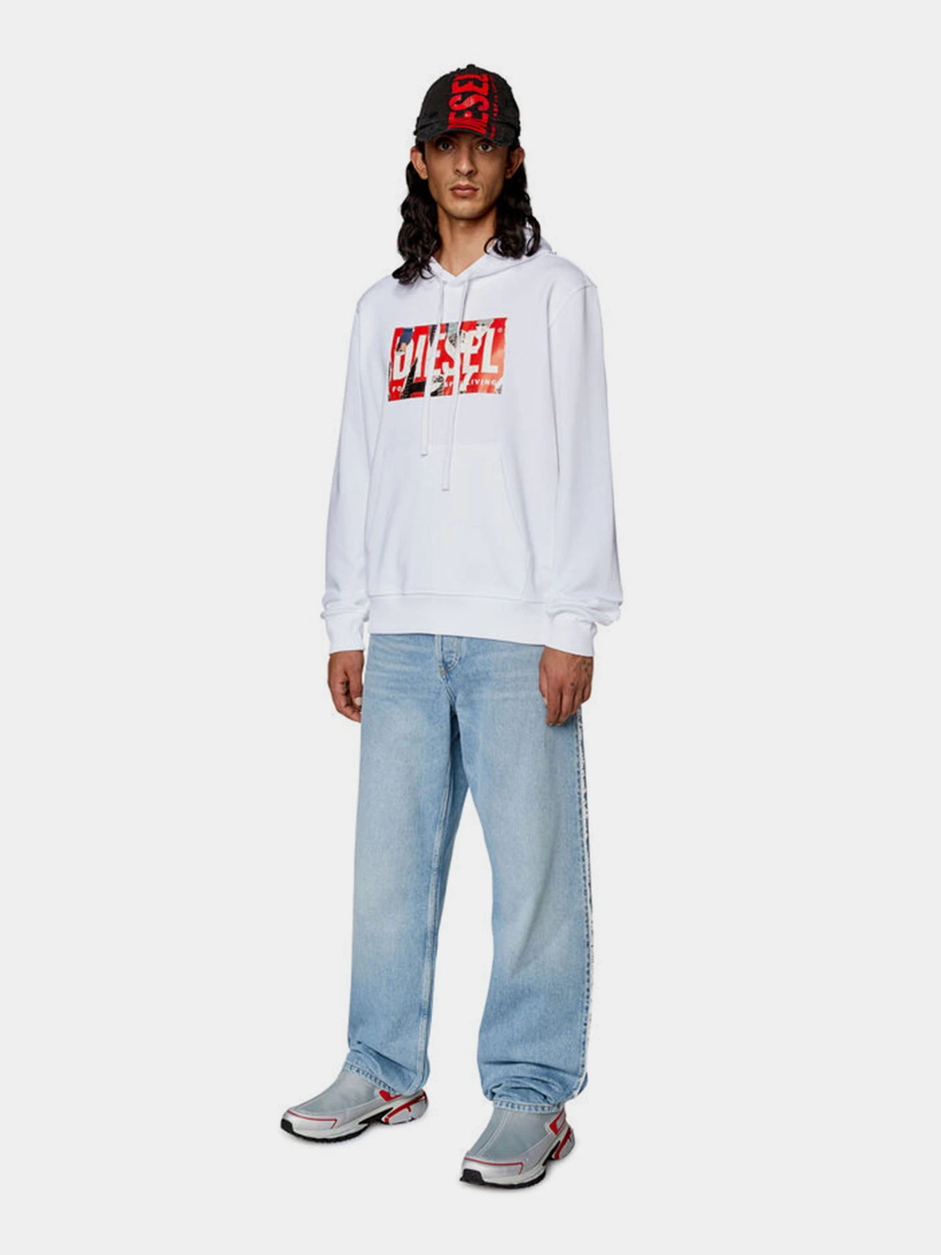 Худи и свитшоты Diesel модель A12531-0JFAV-100 Худи и свитшоты Diesel модель A12531-0JFAV-100 Фото