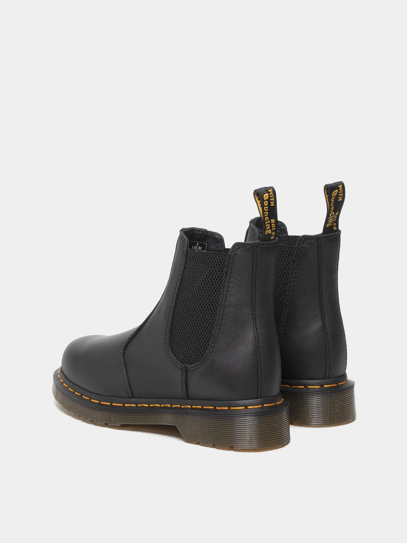 Черевики та чоботи DR. MARTENS модель 27100001 2976 Black Nappa Фото