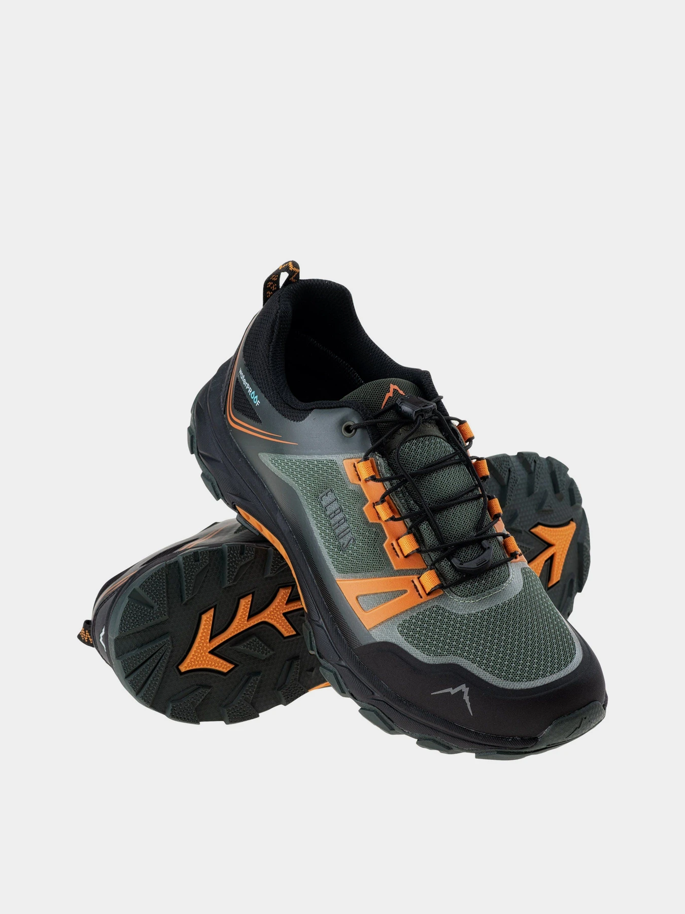 Кроссовки Elbrus модель ERGIDES WP-DUCK GRN/DP DEP/BLK Кроссовки Elbrus модель ERGIDES WP-DUCK GRN/DP DEP/BLK Фото