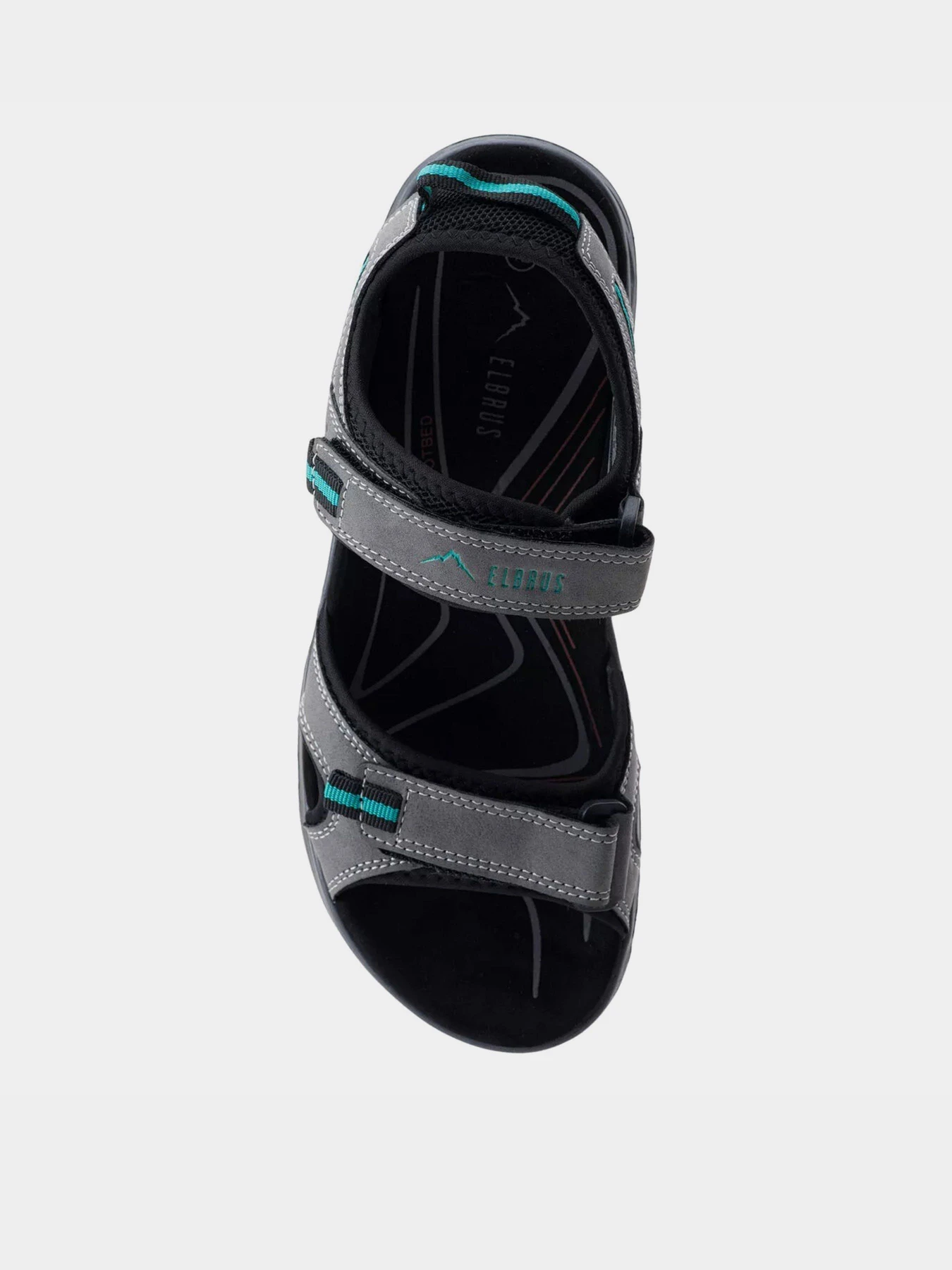 Сандалії Elbrus Ecoler модель ECOLER-GREY/TURQUOISE Сандалії Elbrus Ecoler модель ECOLER-GREY/TURQUOISE Фото