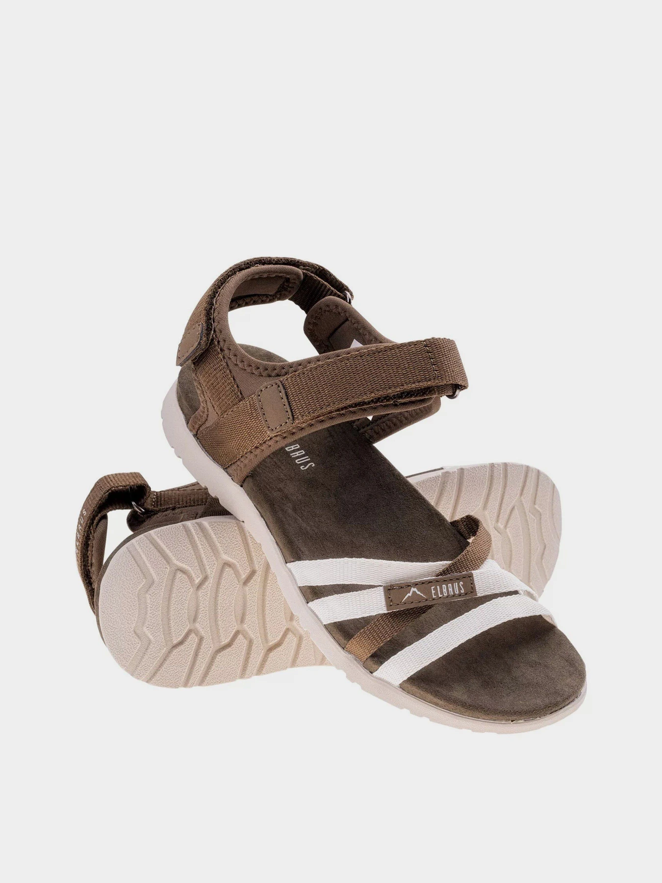 Сандалии Elbrus Lamira модель LAMIRA WOS-KHAKI/CREAM Сандалии Elbrus Lamira модель LAMIRA WOS-KHAKI/CREAM Фото