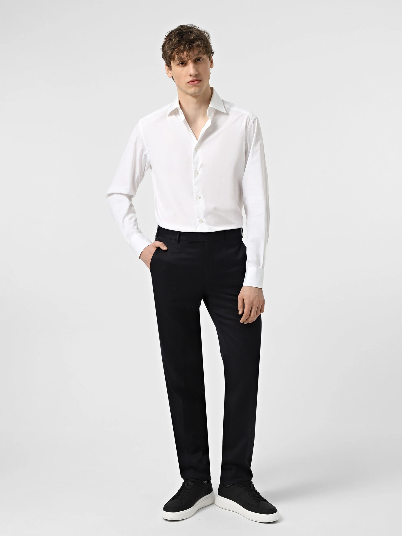 Рубашки ERMENEGILDO ZEGNA модель 0T0021 9RS0BR G Фото