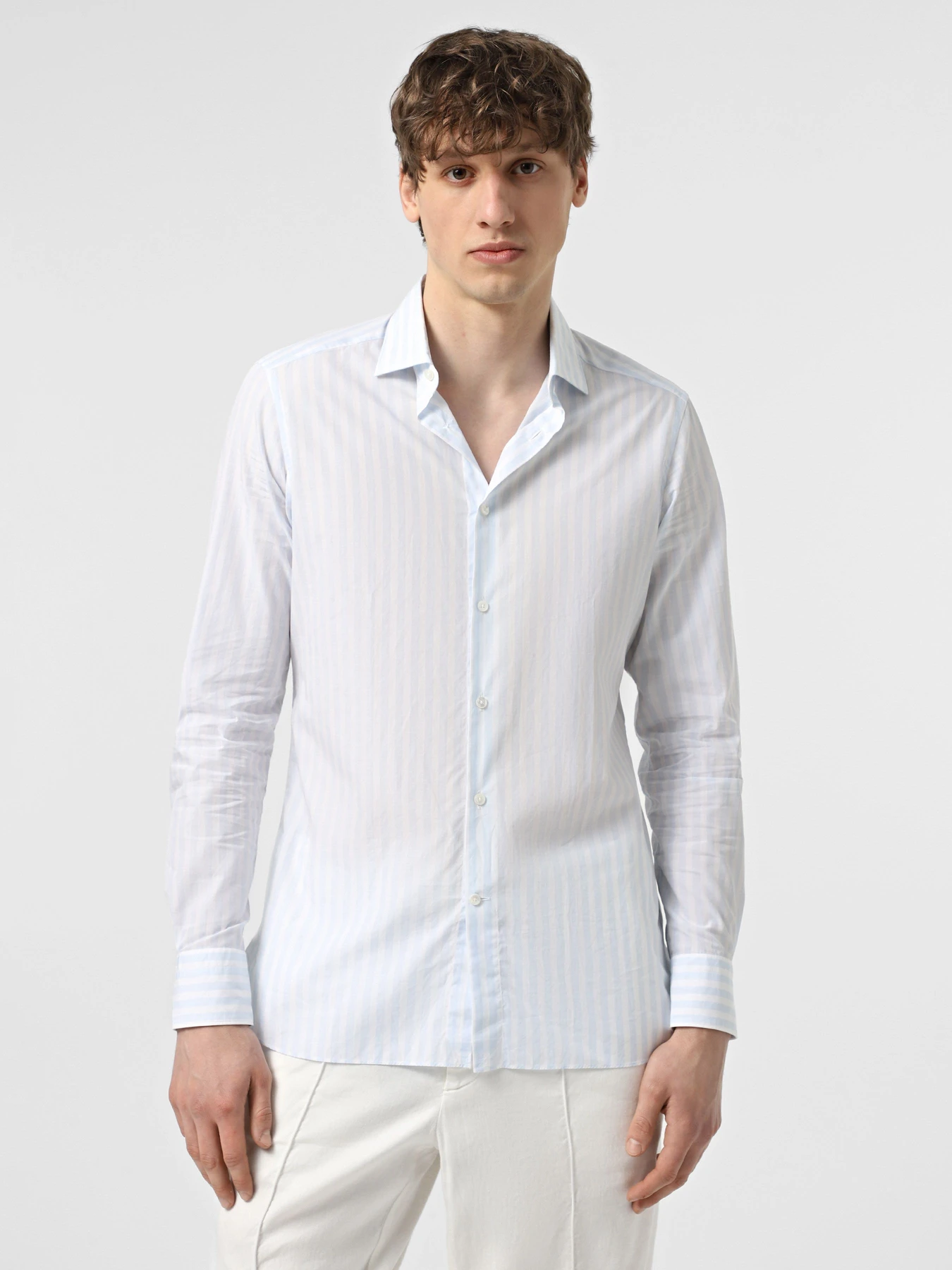 Рубашки ERMENEGILDO ZEGNA модель 5014659MS0M2G Рубашки ERMENEGILDO ZEGNA модель 5014659MS0M2G Фото