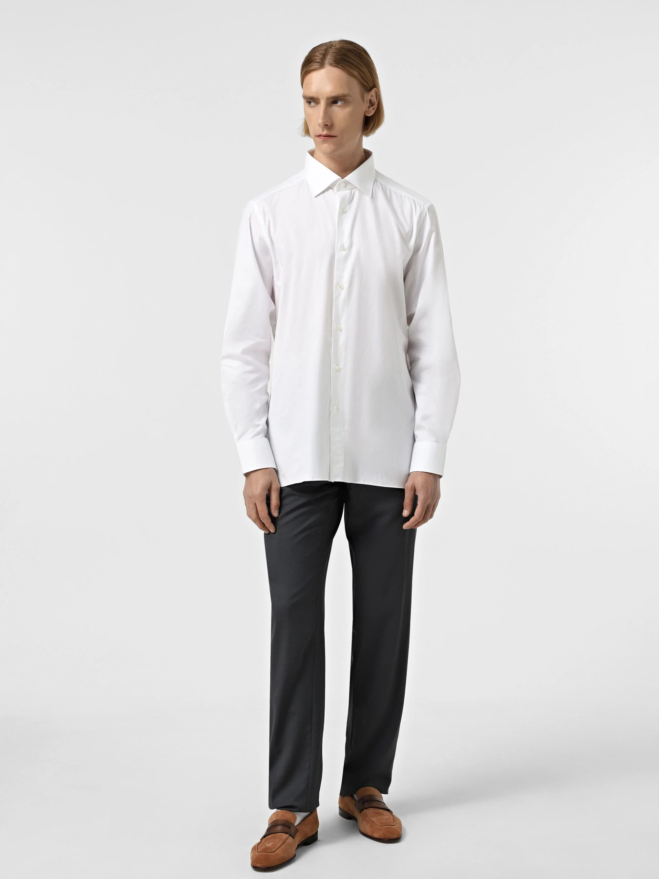 Рубашки ERMENEGILDO ZEGNA модель 5040159MS0BRG Рубашки ERMENEGILDO ZEGNA модель 5040159MS0BRG Фото