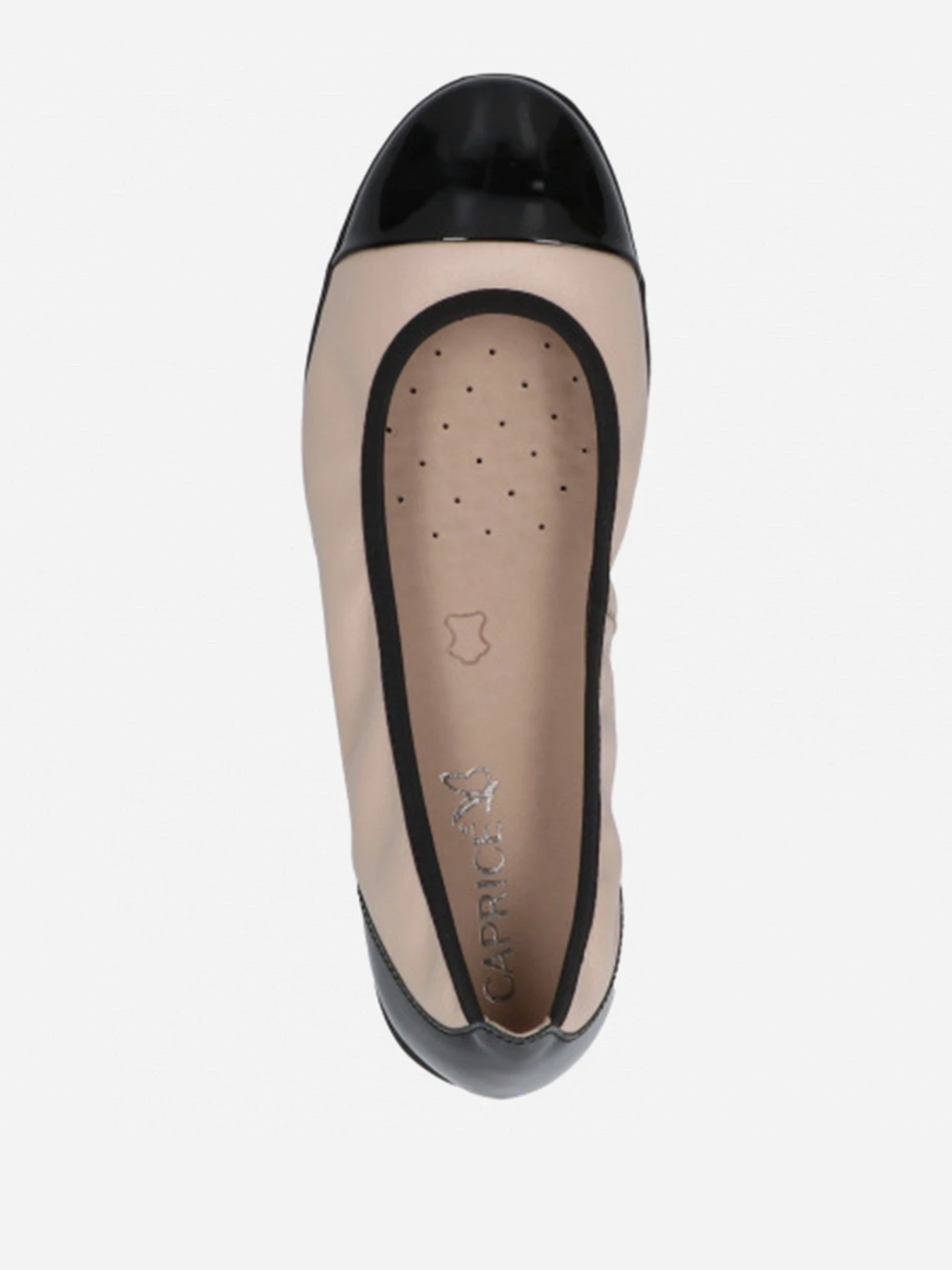 Туфлі та лофери Caprice модель 9-9-22103-26 415 BEIGE/BLACK Фото