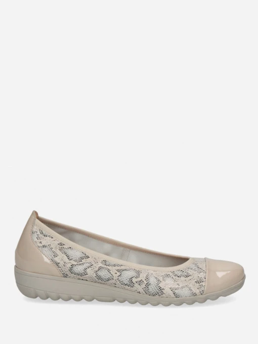Туфли и лоферы Caprice модель 9-9-22103-26 493 BEIGE SNAKE CO Фото