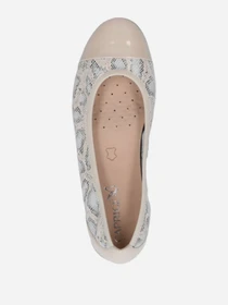 Туфли и лоферы Caprice модель 9-9-22103-26 493 BEIGE SNAKE CO Фото