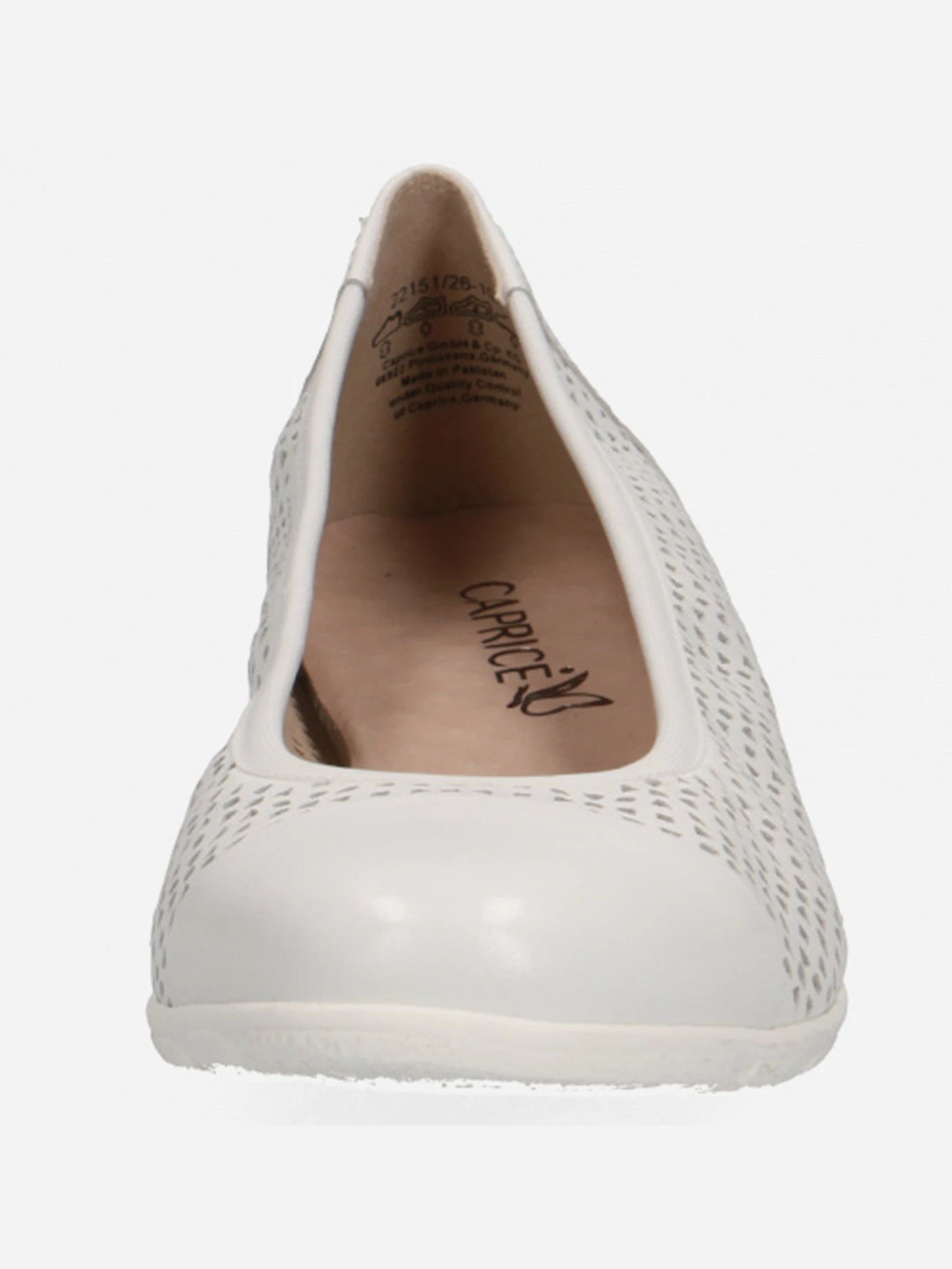 Туфли и лоферы Caprice модель 9-9-22151-26 102 WHITE NAPPA Туфли и лоферы Caprice модель 9-9-22151-26 102 WHITE NAPPA Фото