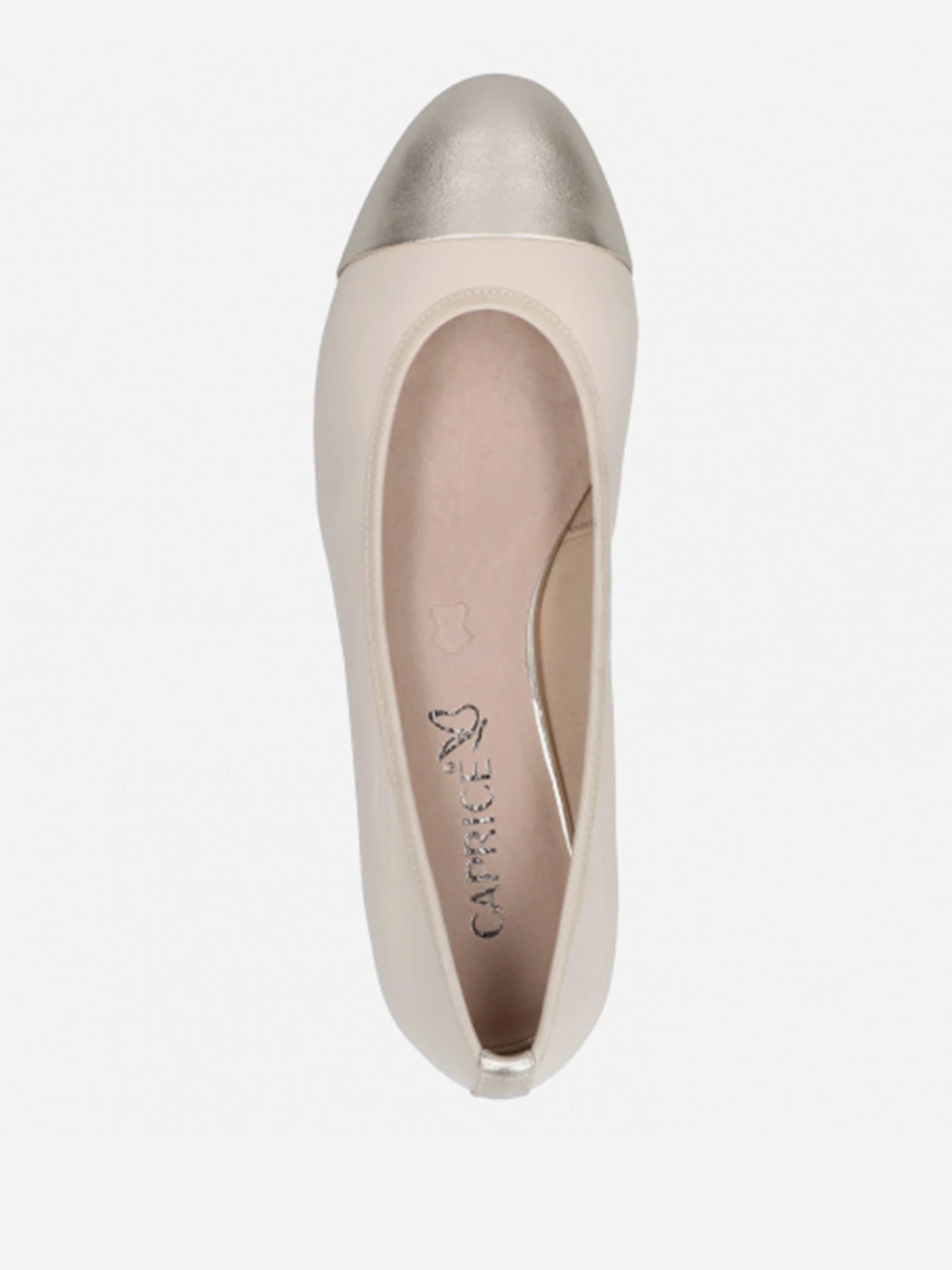 Туфли и лоферы Caprice модель 9-9-22300-26 491 CREAM/LT GOLD Туфли и лоферы Caprice модель 9-9-22300-26 491 CREAM/LT GOLD Фото