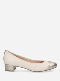 Туфли и лоферы Caprice модель 9-9-22300-26 491 CREAM/LT GOLD Фото