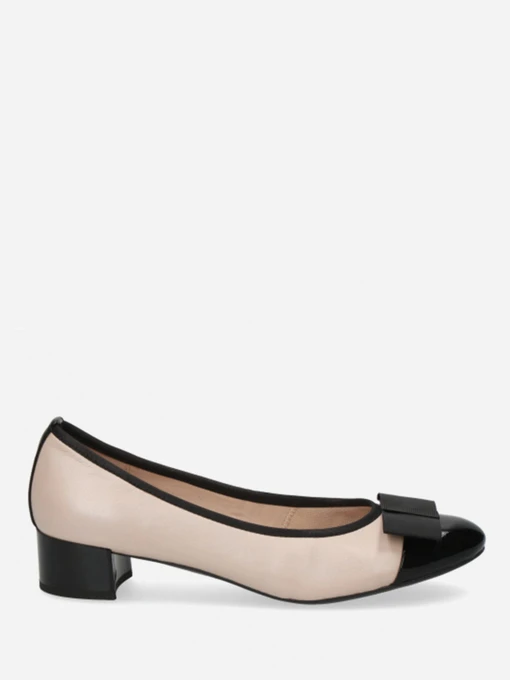 Туфли и лоферы Caprice модель 9-9-22307-26 415 BEIGE/BLACK Фото