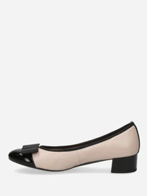 Туфли и лоферы Caprice модель 9-9-22307-26 415 BEIGE/BLACK Фото