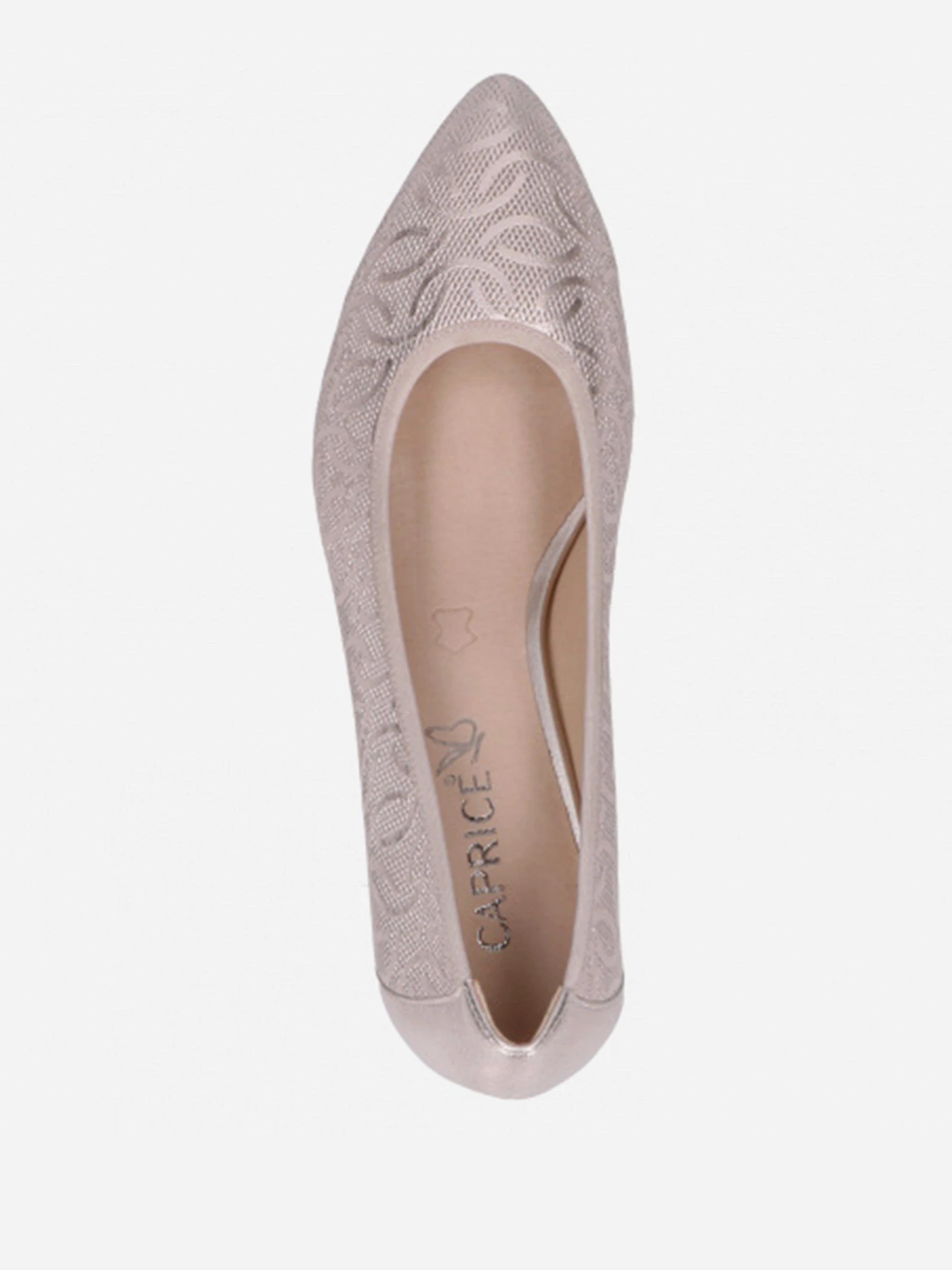 Туфли и лоферы Caprice модель 9-9-22401-26 510 ROSE METALLIC Фото