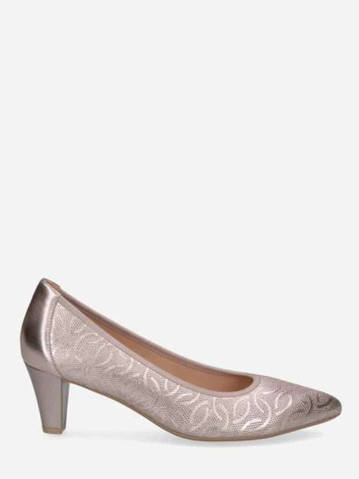 Туфли и лоферы Caprice модель 9-9-22401-26 510 ROSE METALLIC Фото