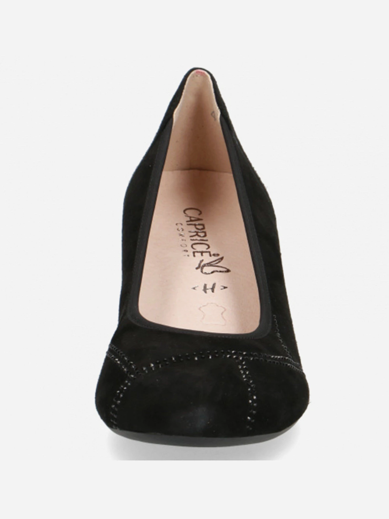 Туфли и лоферы Caprice модель 9-9-22407-26 004 BLACK SUEDE Фото
