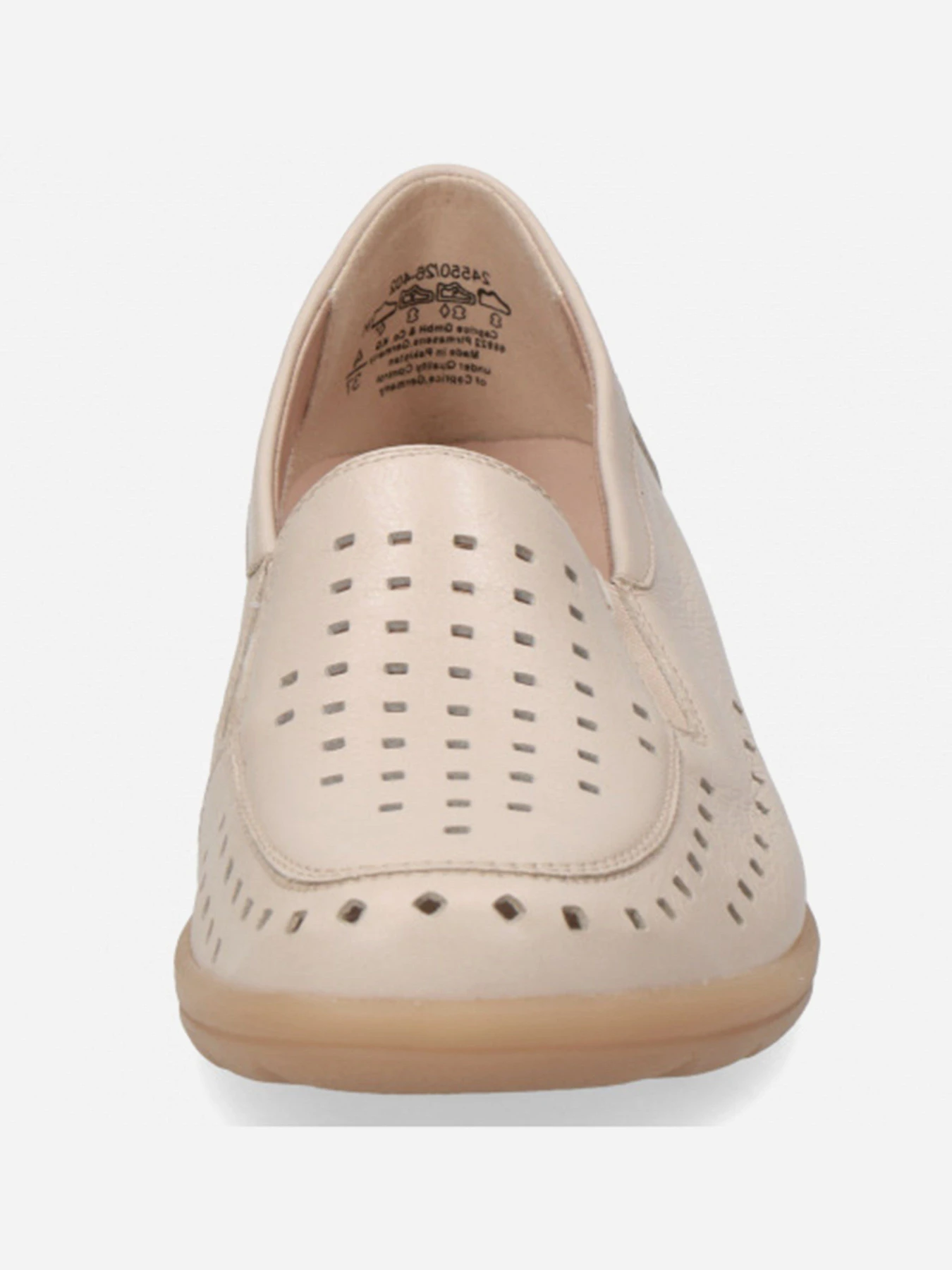 Слипоны и мокасины Caprice модель 9-9-24550-26 402 BEIGE NAPPA Слипоны и мокасины Caprice модель 9-9-24550-26 402 BEIGE NAPPA Фото